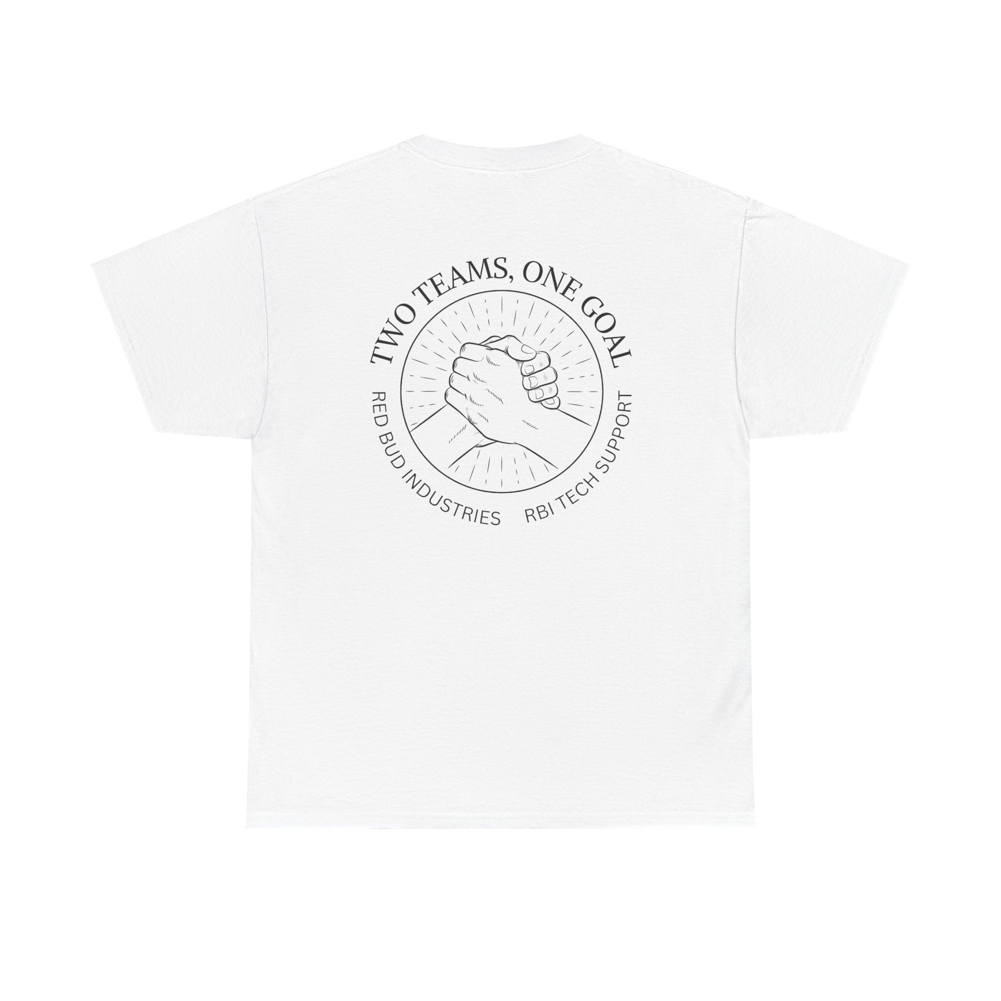 Small Town Big Impact - Two Teams One Goal -  Unisex Heavy Cotton Tee