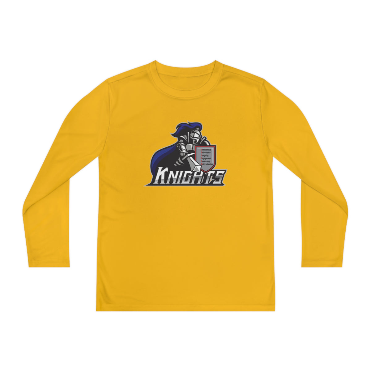 North Pole Middle School Long Sleeve Competitor Tee