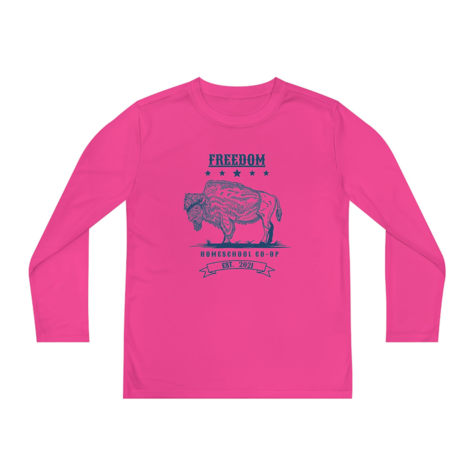 Youth Freedom Homeschool Co-op Long Sleeve Competitor Tee