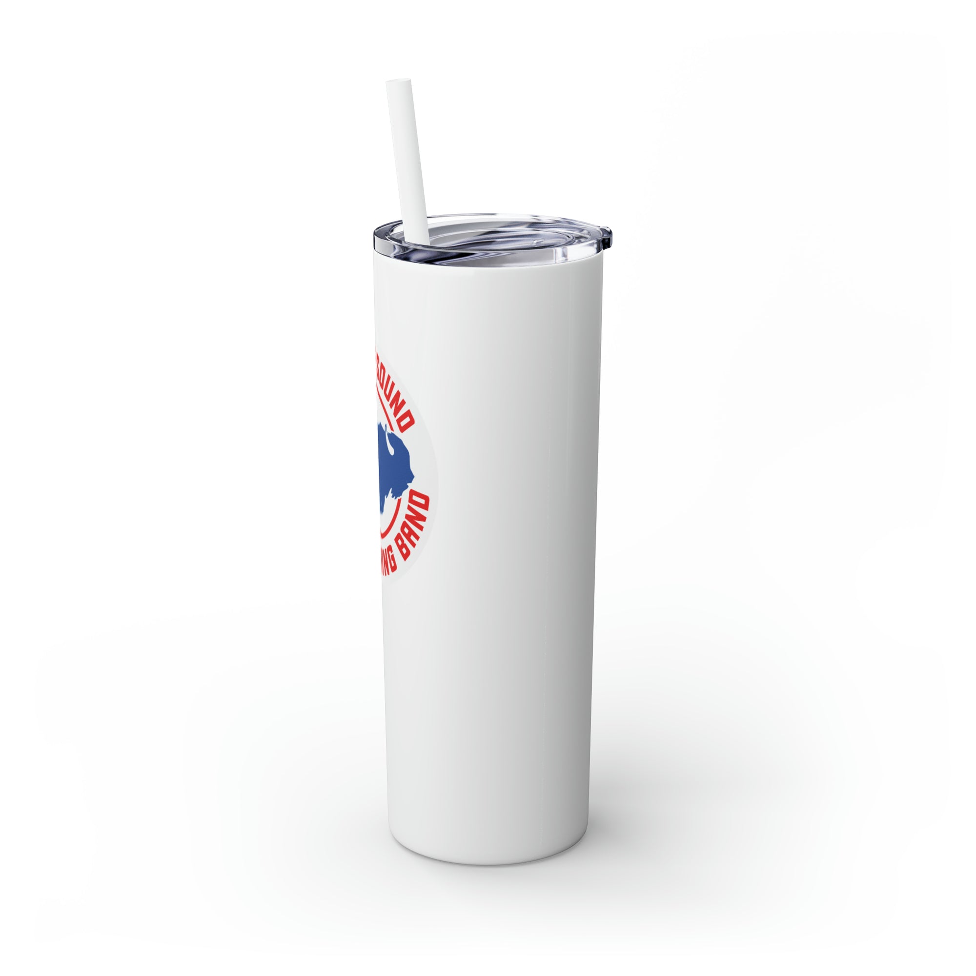 Stampede of Sound Skinny Tumbler with Straw, 20oz