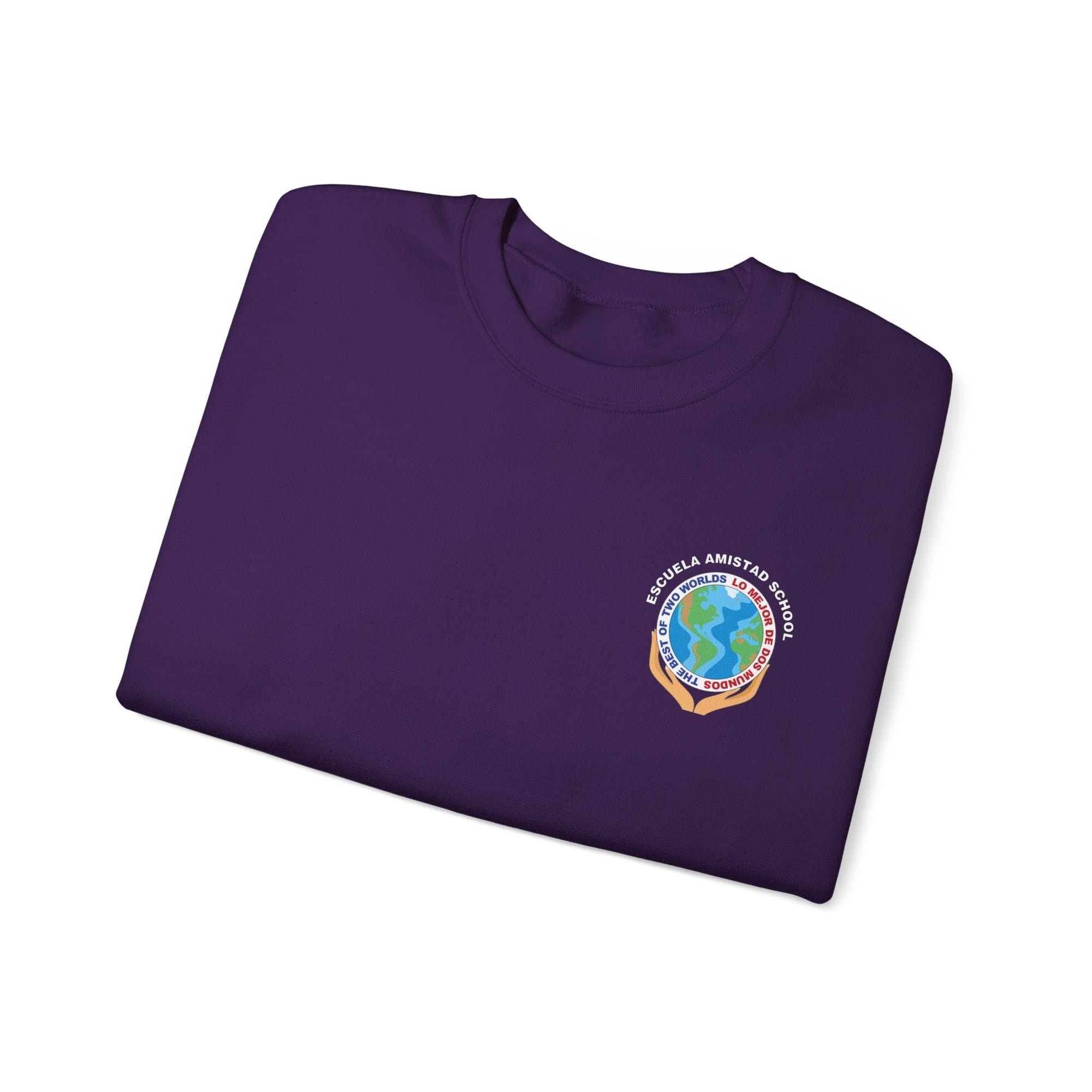 Escuela Amistad School Crewneck Sweatshirts