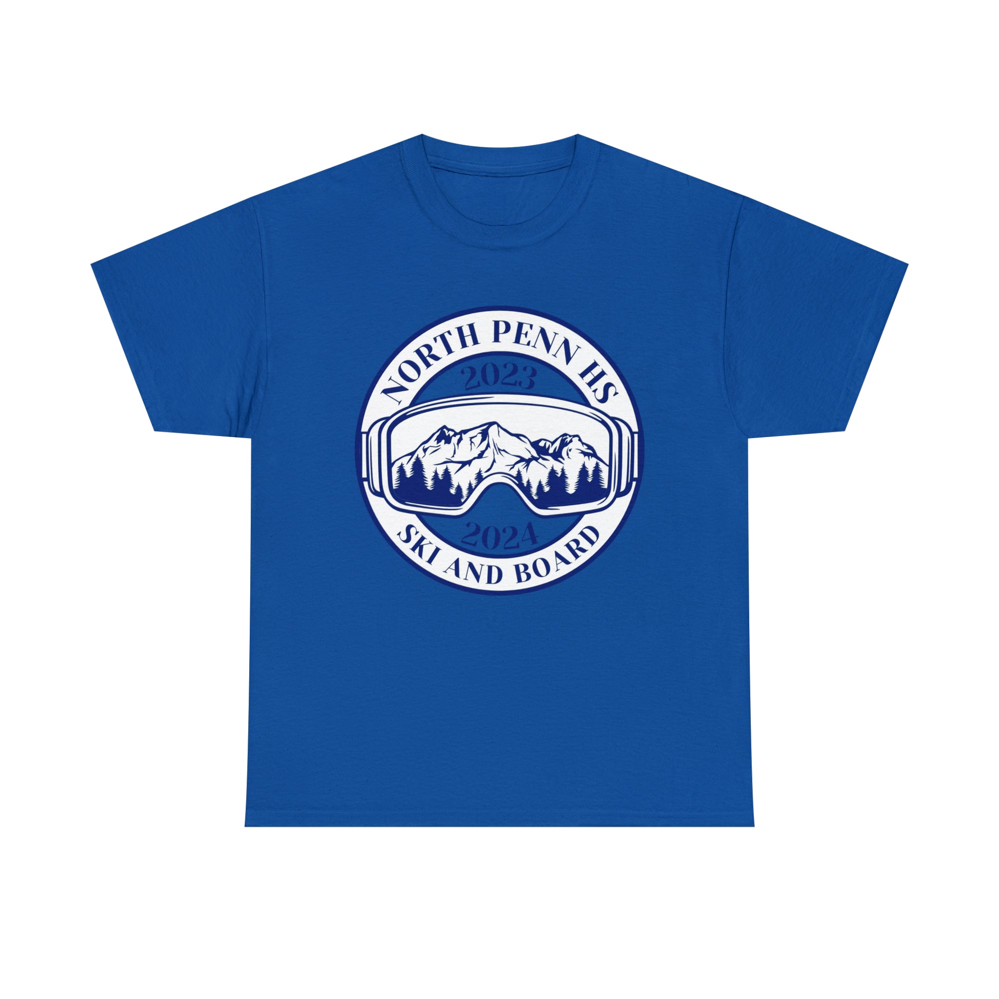 North Penn HS Ski &amp; Board Unisex Heavy Cotton Tee