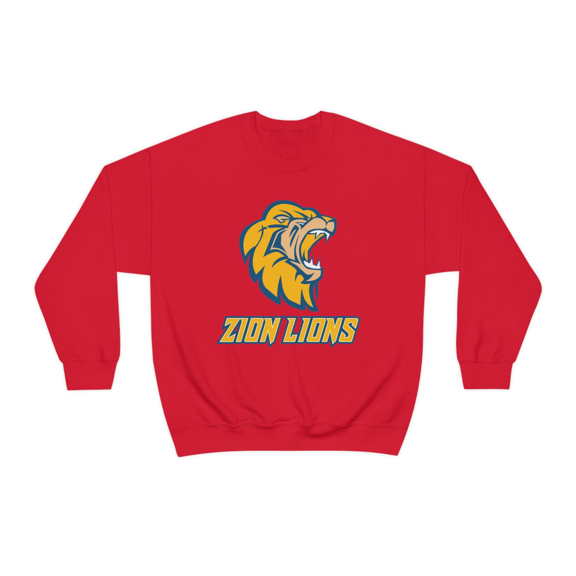Zion Lions Crewneck Sweatshirts