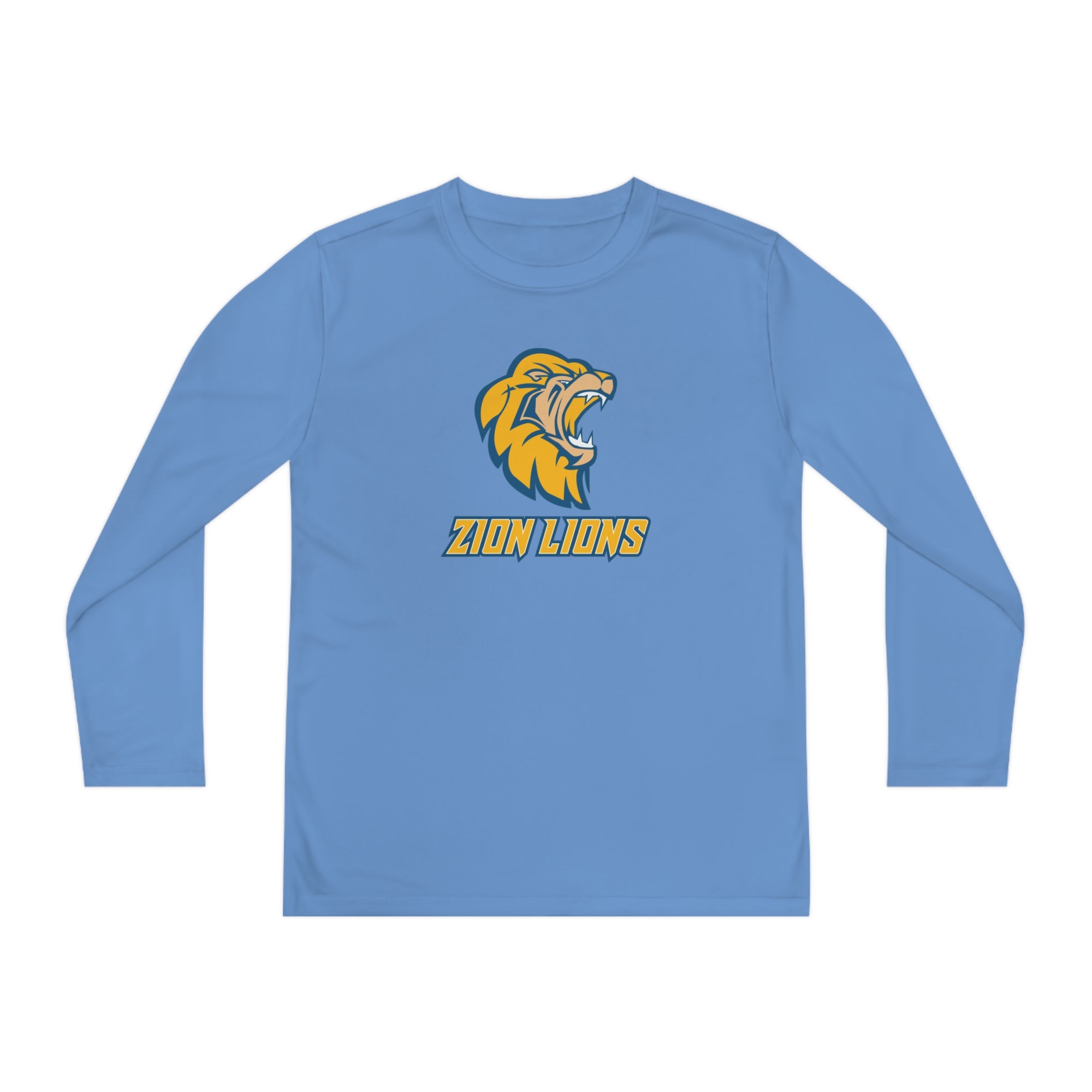 Zion Lions Youth Long Sleeve Competitor Tee - YOUTH