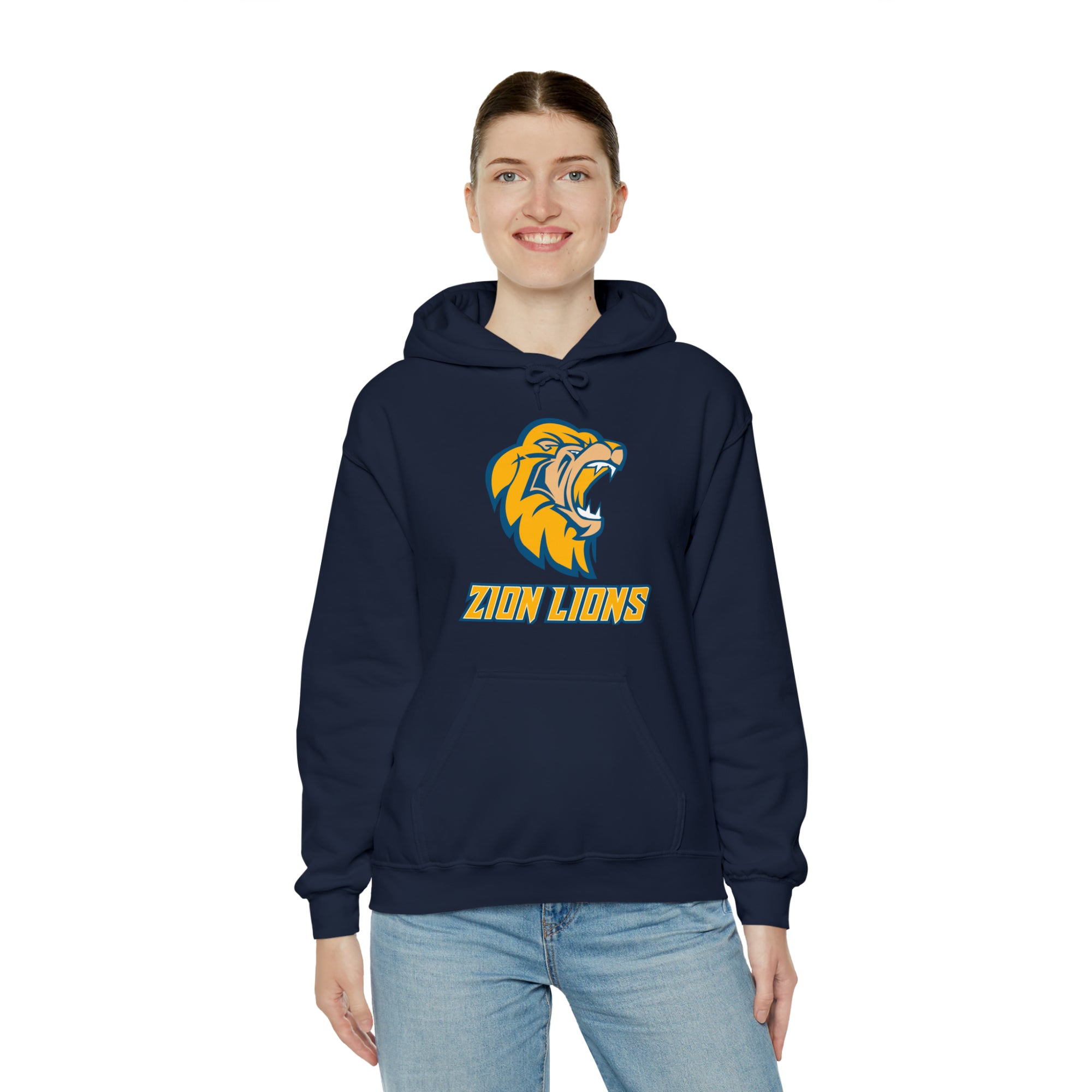 Zion Lions Unisex Heavy Blend™ Hooded Sweatshirt