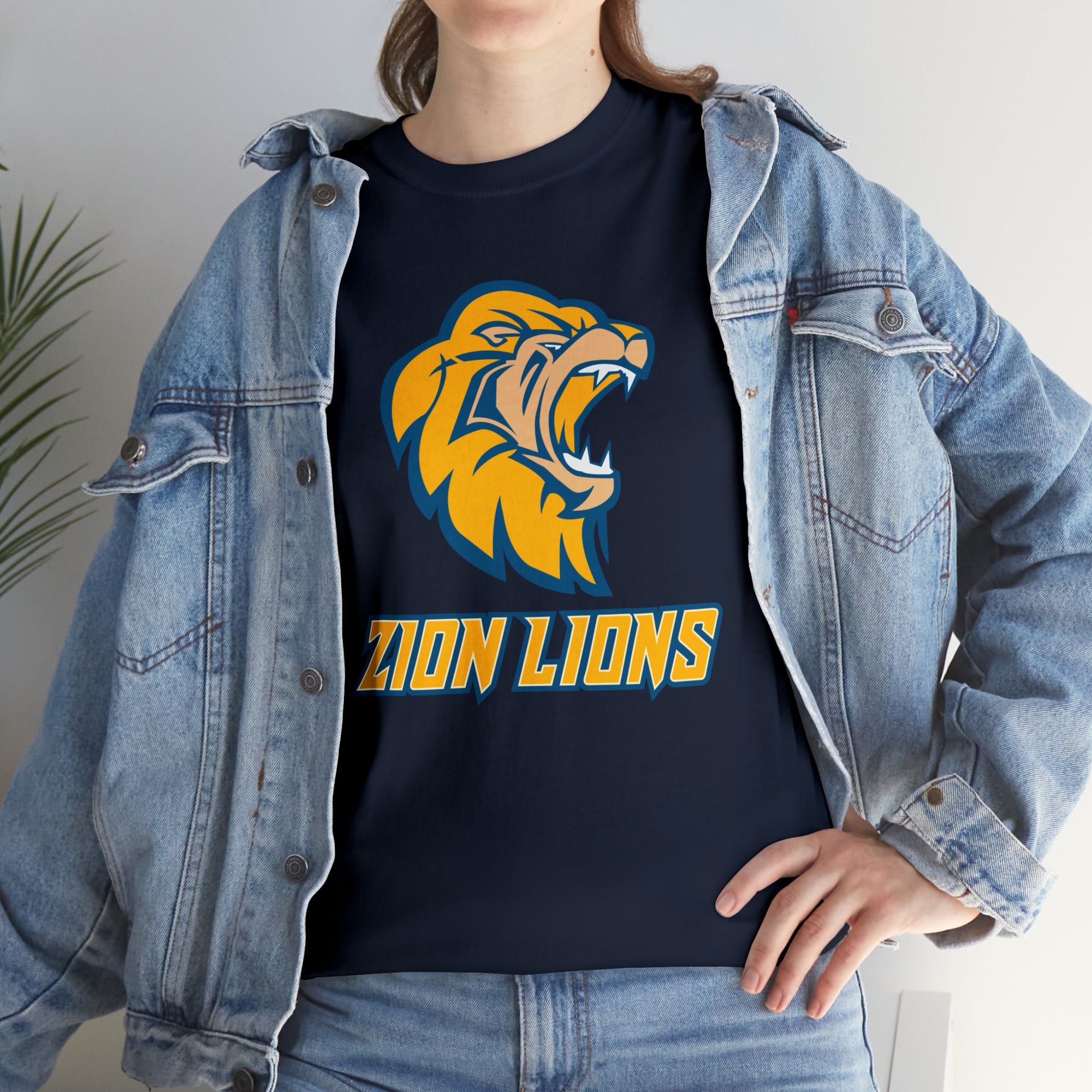 Zion Lions Unisex Heavy Cotton Tee