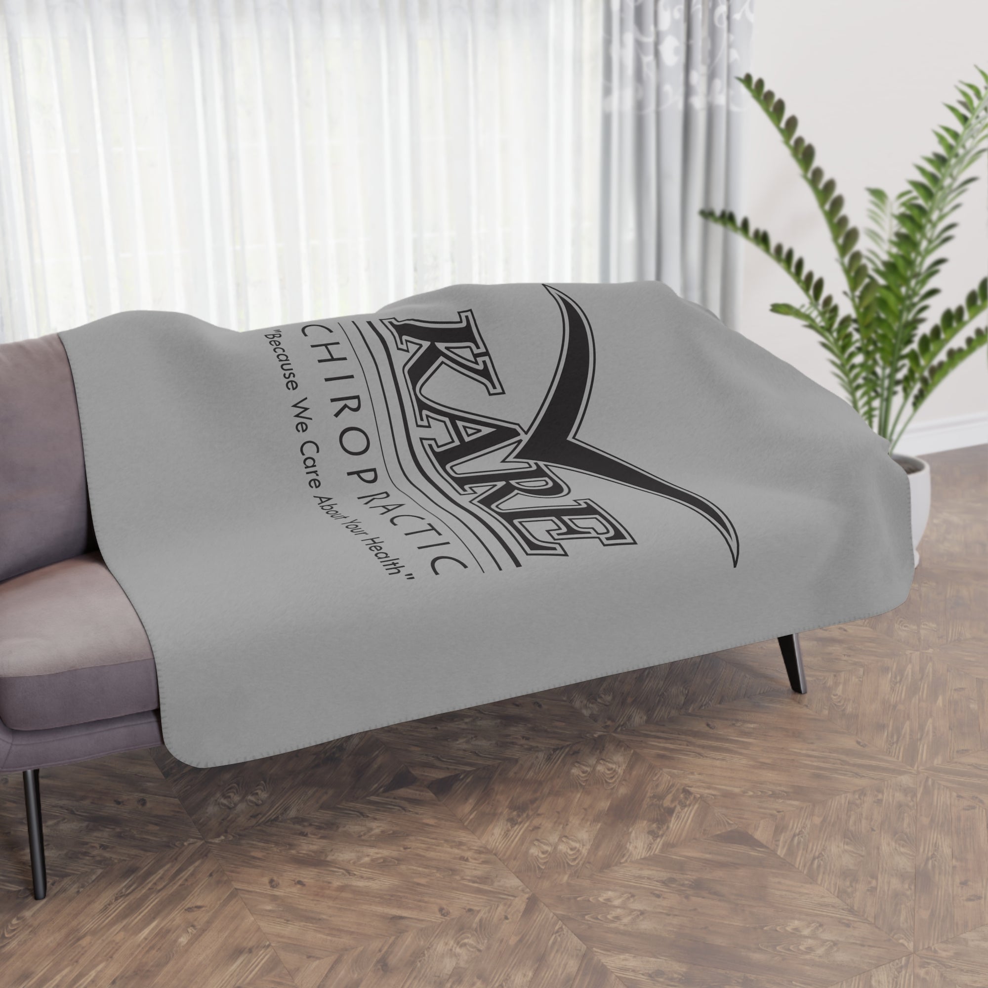 Kare Chiropractic Sherpa Blanket