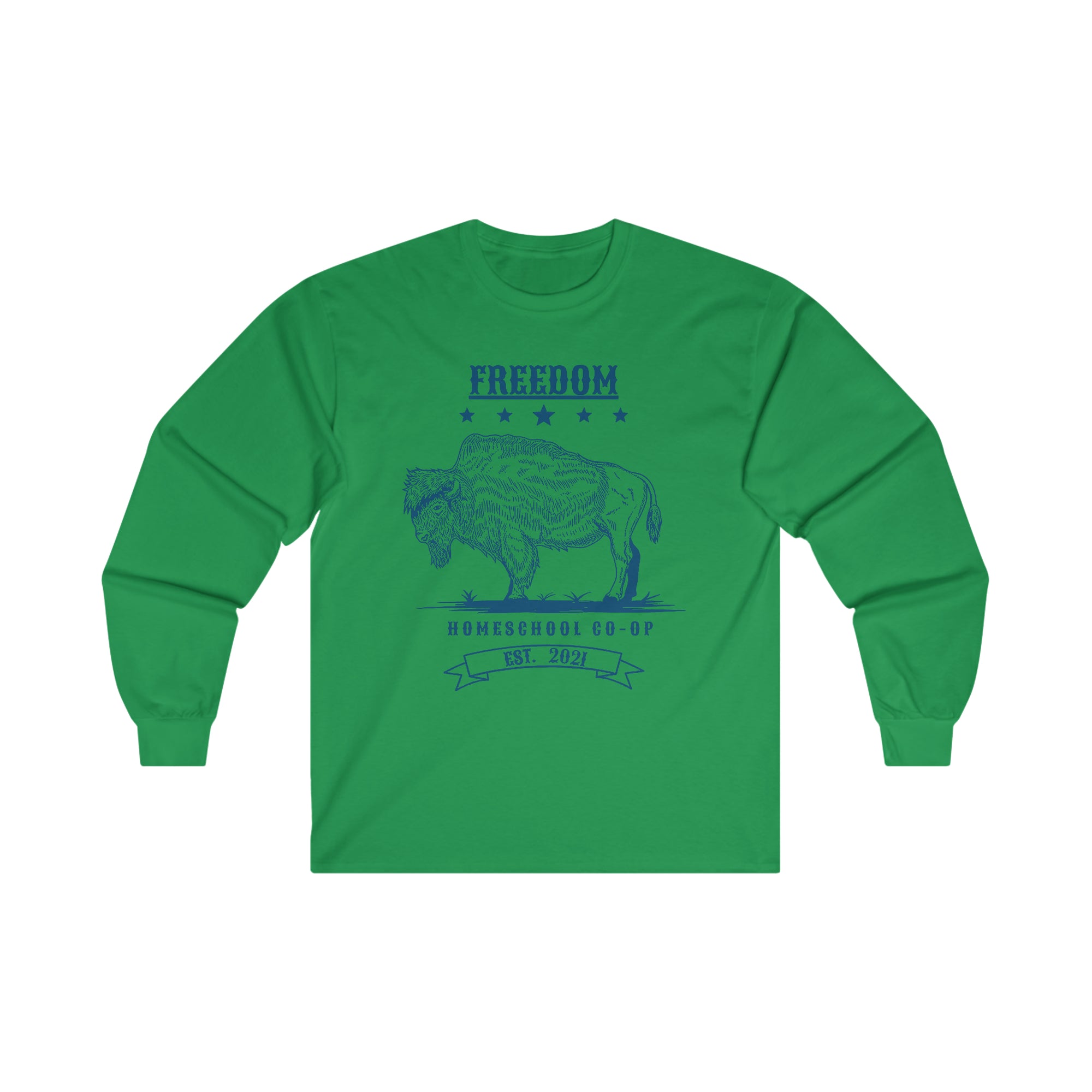 Freedom Homeschool Co-op Ultra Cotton Long Sleeve Tee