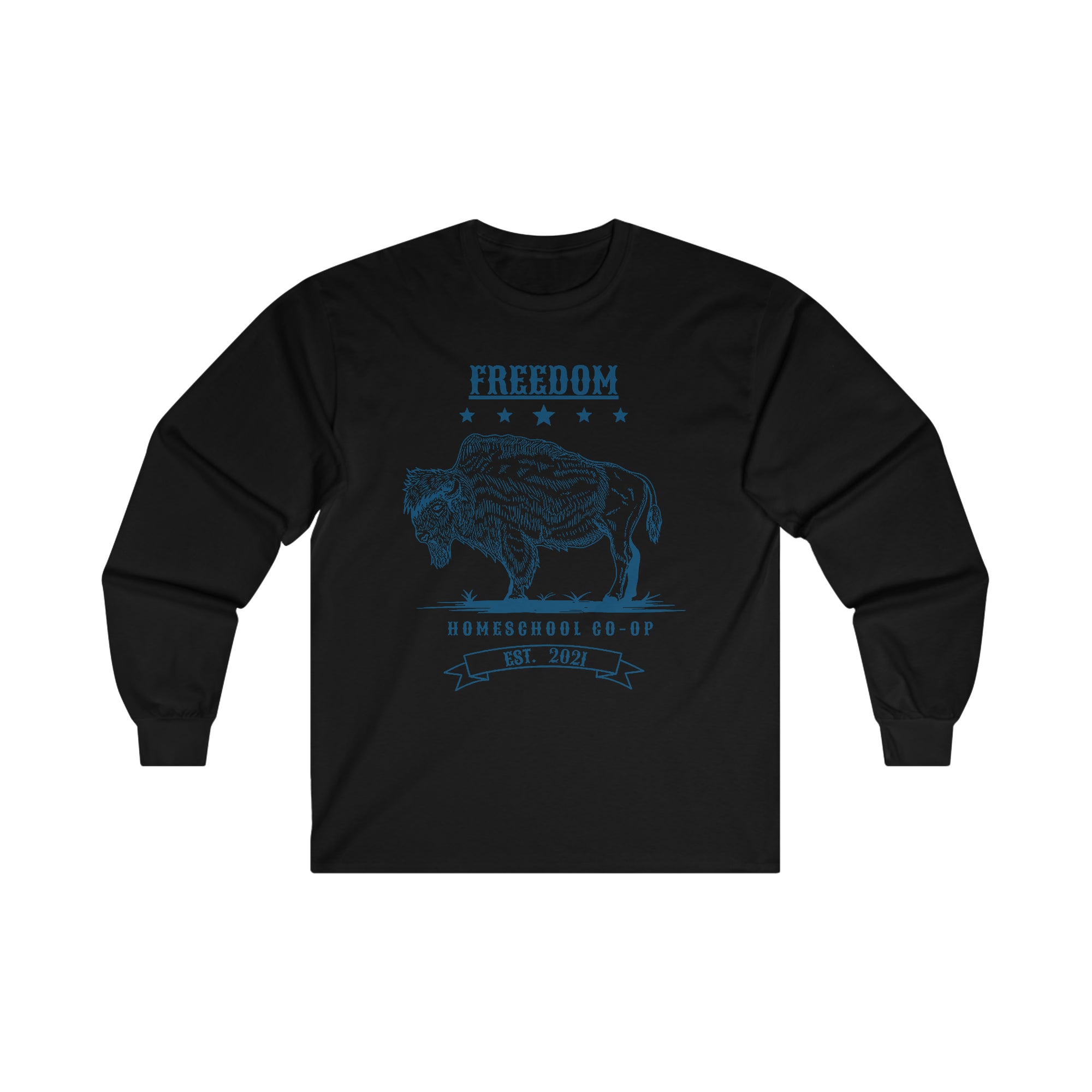 Freedom Homeschool Co-op Ultra Cotton Long Sleeve Tee