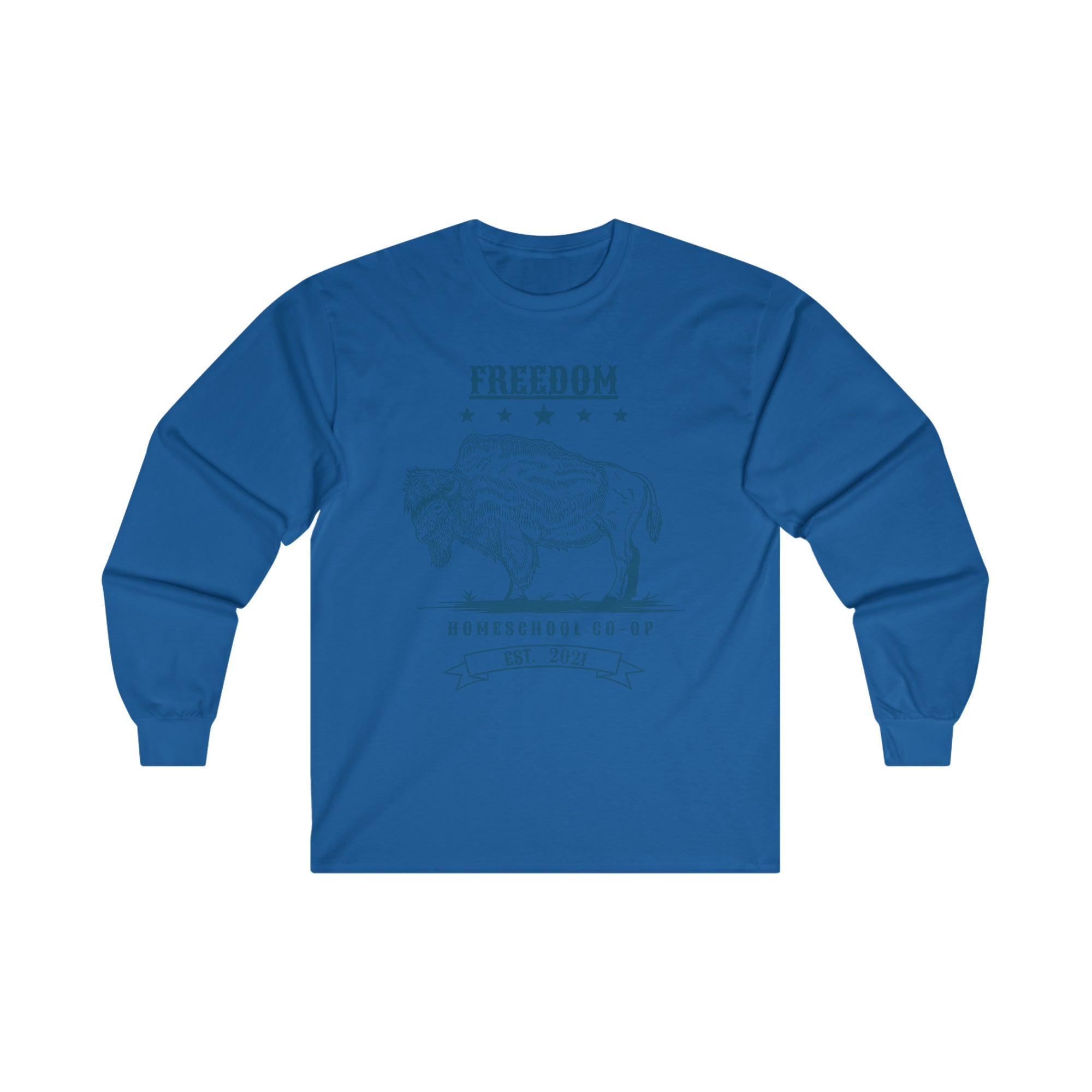 Freedom Homeschool Co-op Ultra Cotton Long Sleeve Tee