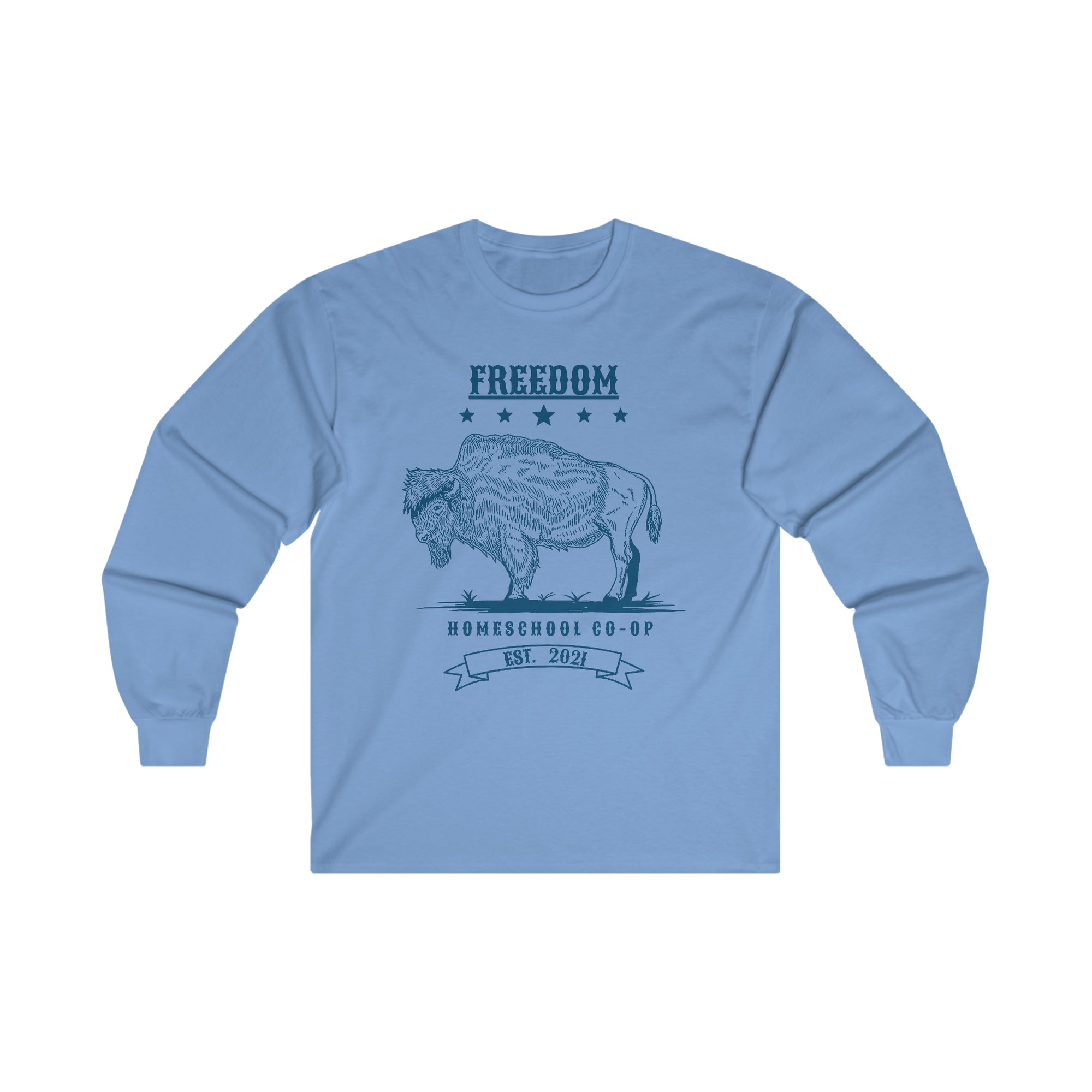 Freedom Homeschool Co-op Ultra Cotton Long Sleeve Tee