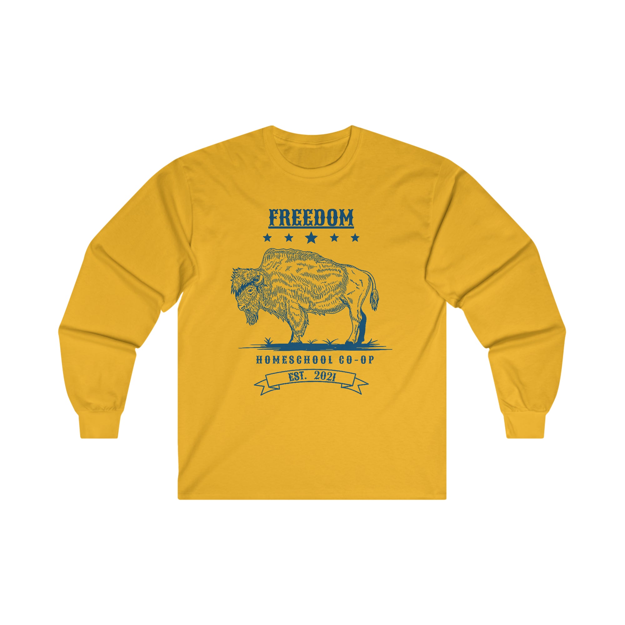 Freedom Homeschool Co-op Ultra Cotton Long Sleeve Tee