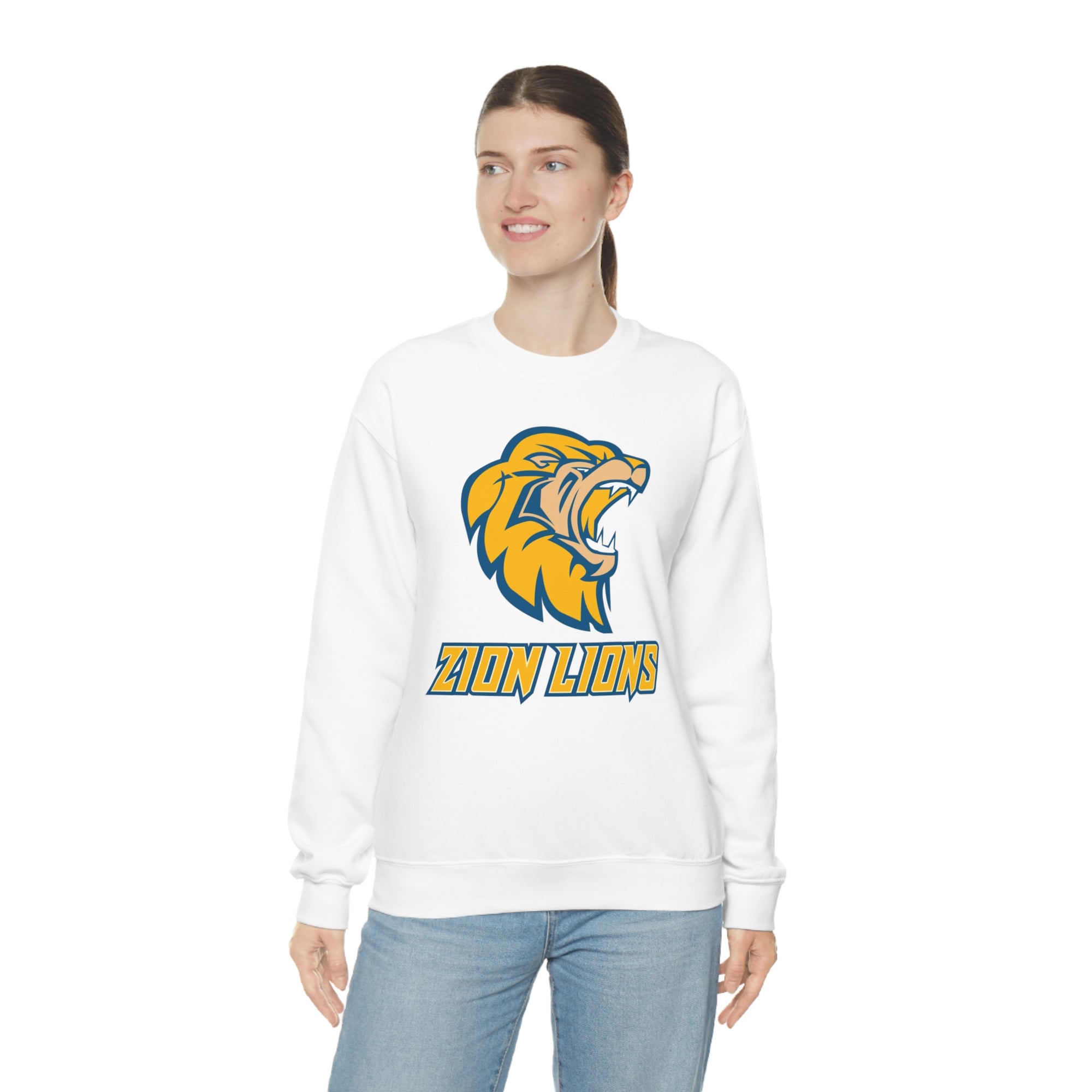 Zion Lions Crewneck Sweatshirts
