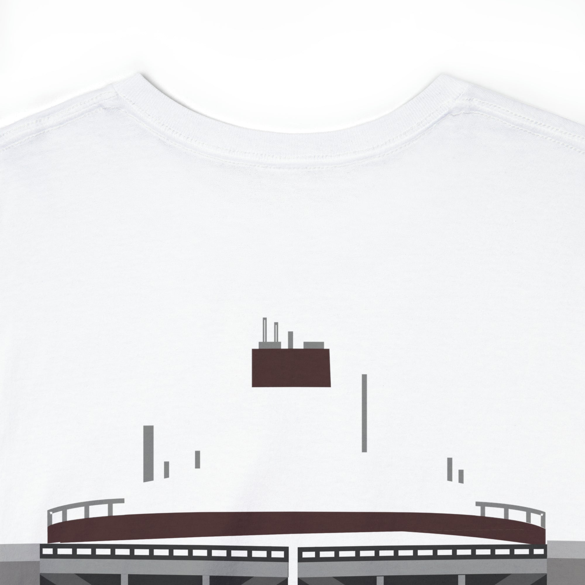 New lock at the Soo White Imprint Unisex Heavy Cotton Tee