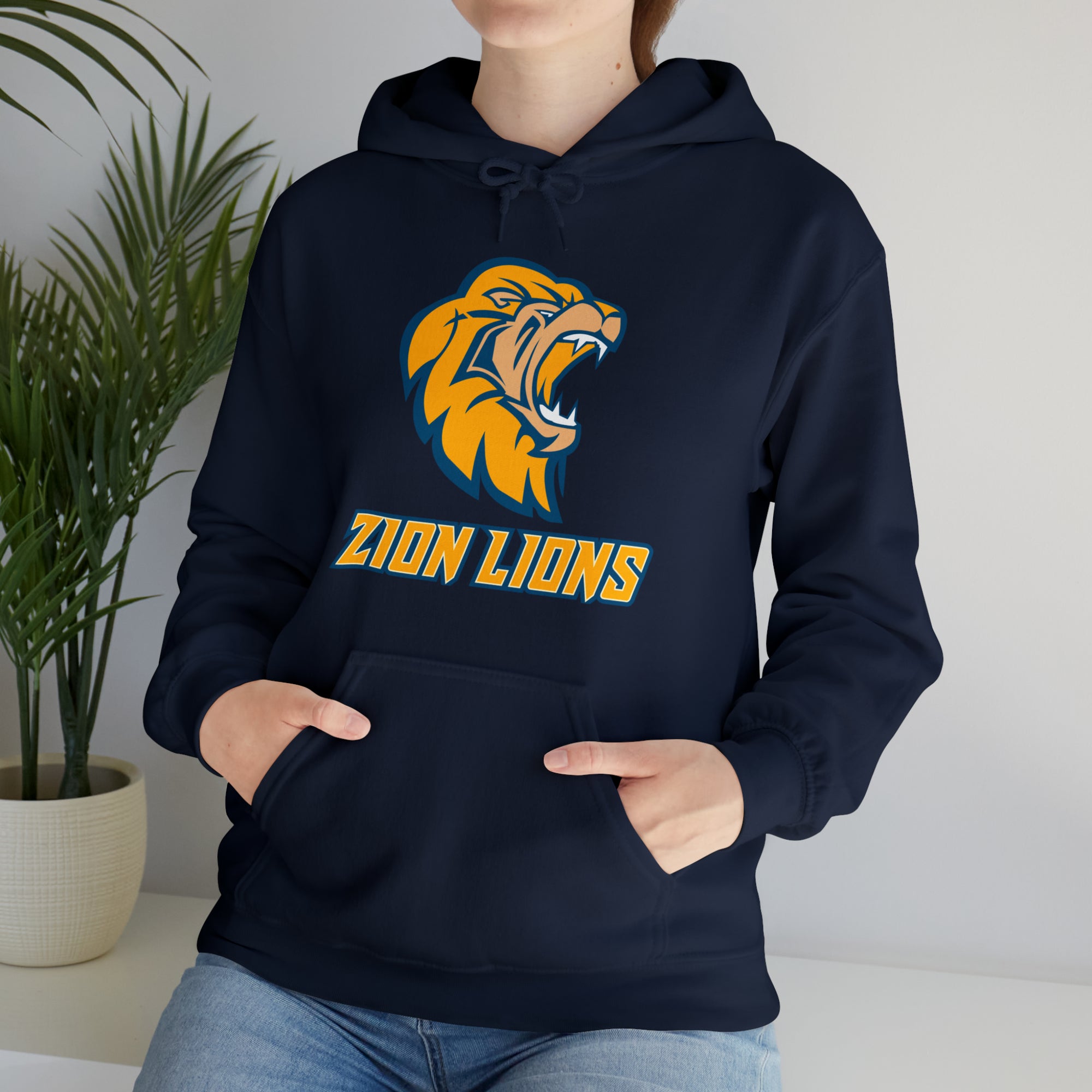 Zion Lions Unisex Heavy Blend™ Hooded Sweatshirt