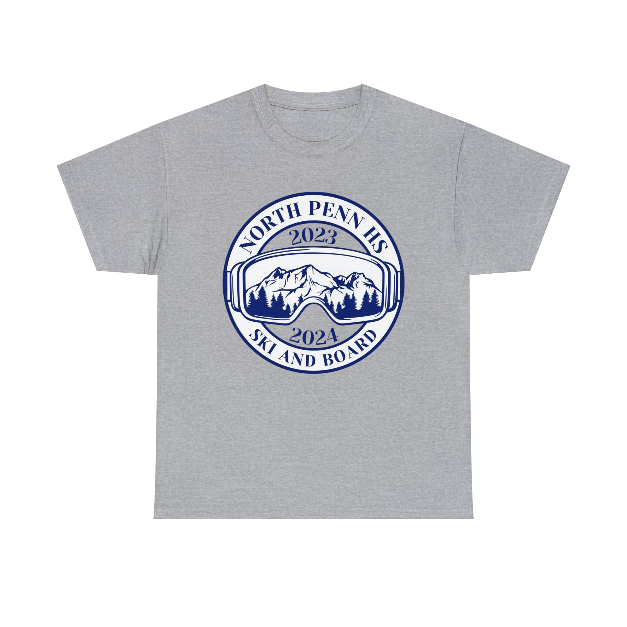 North Penn HS Ski &amp; Board Unisex Heavy Cotton Tee