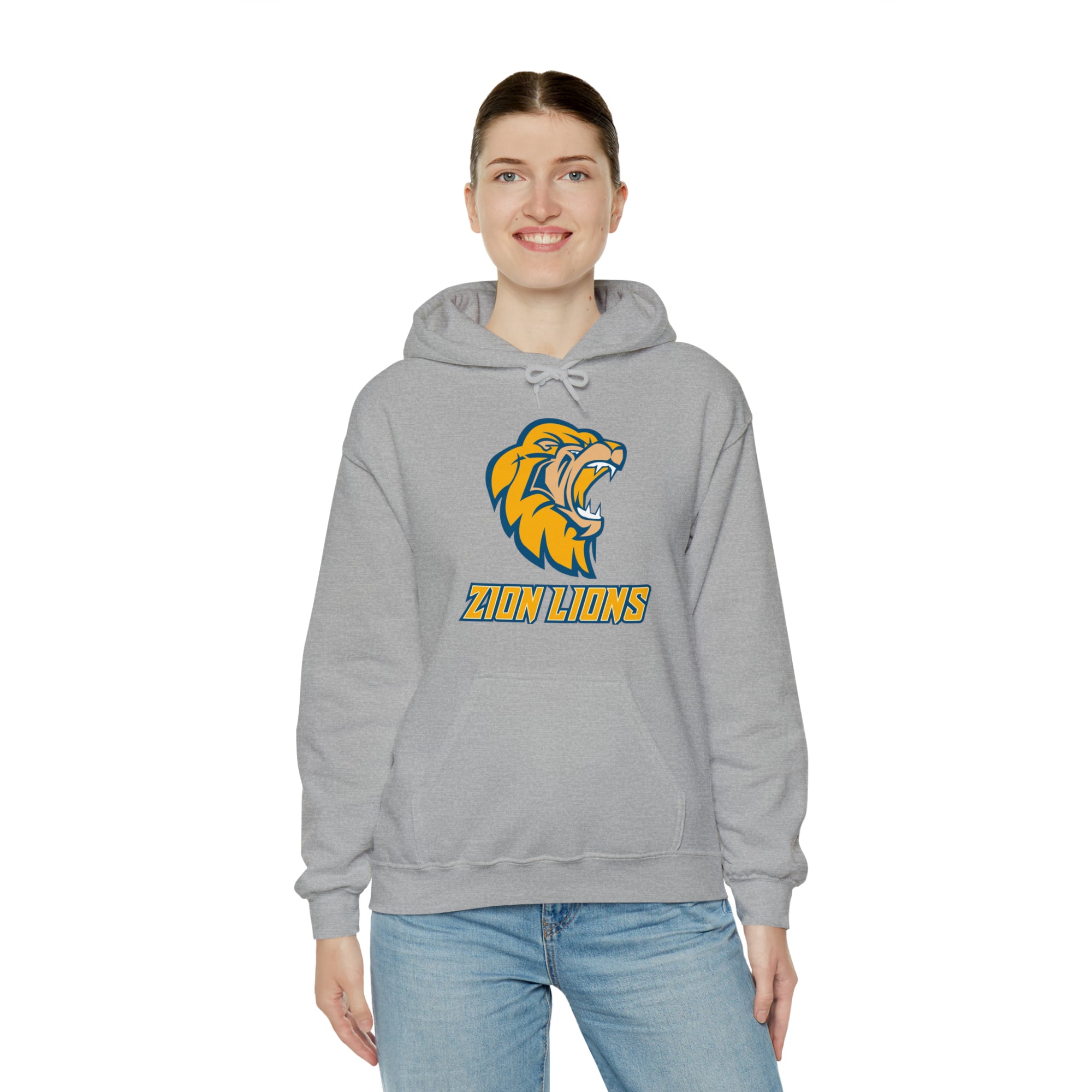 Zion Lions Unisex Heavy Blend™ Hooded Sweatshirt