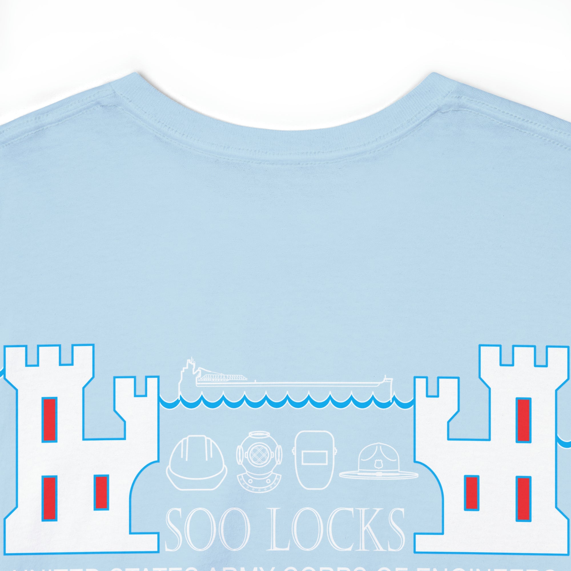 Split Castle Unisex Heavy Cotton Tee