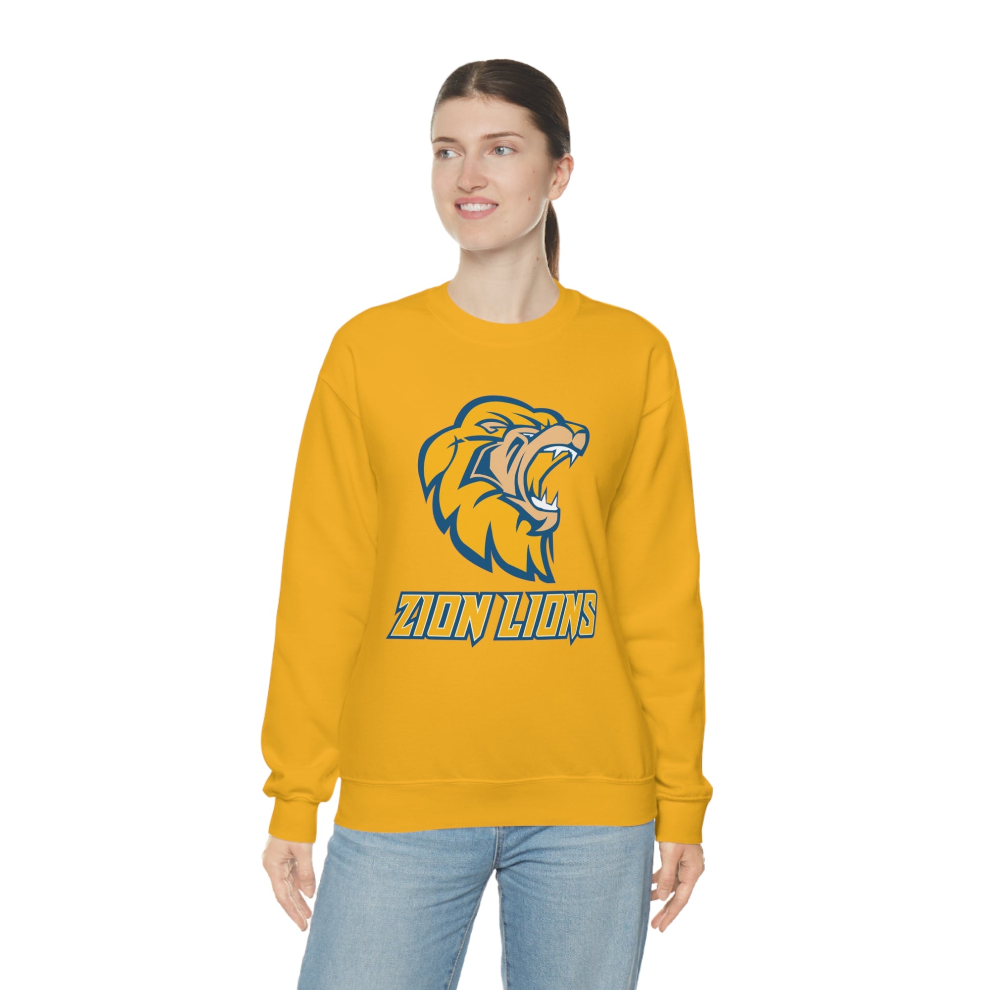 Zion Lions Crewneck Sweatshirts