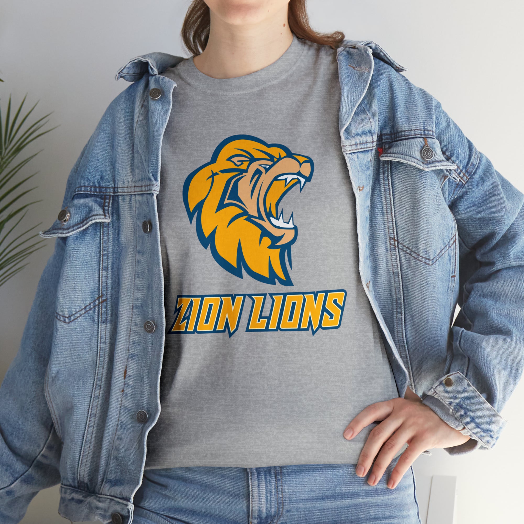 Zion Lions Unisex Heavy Cotton Tee