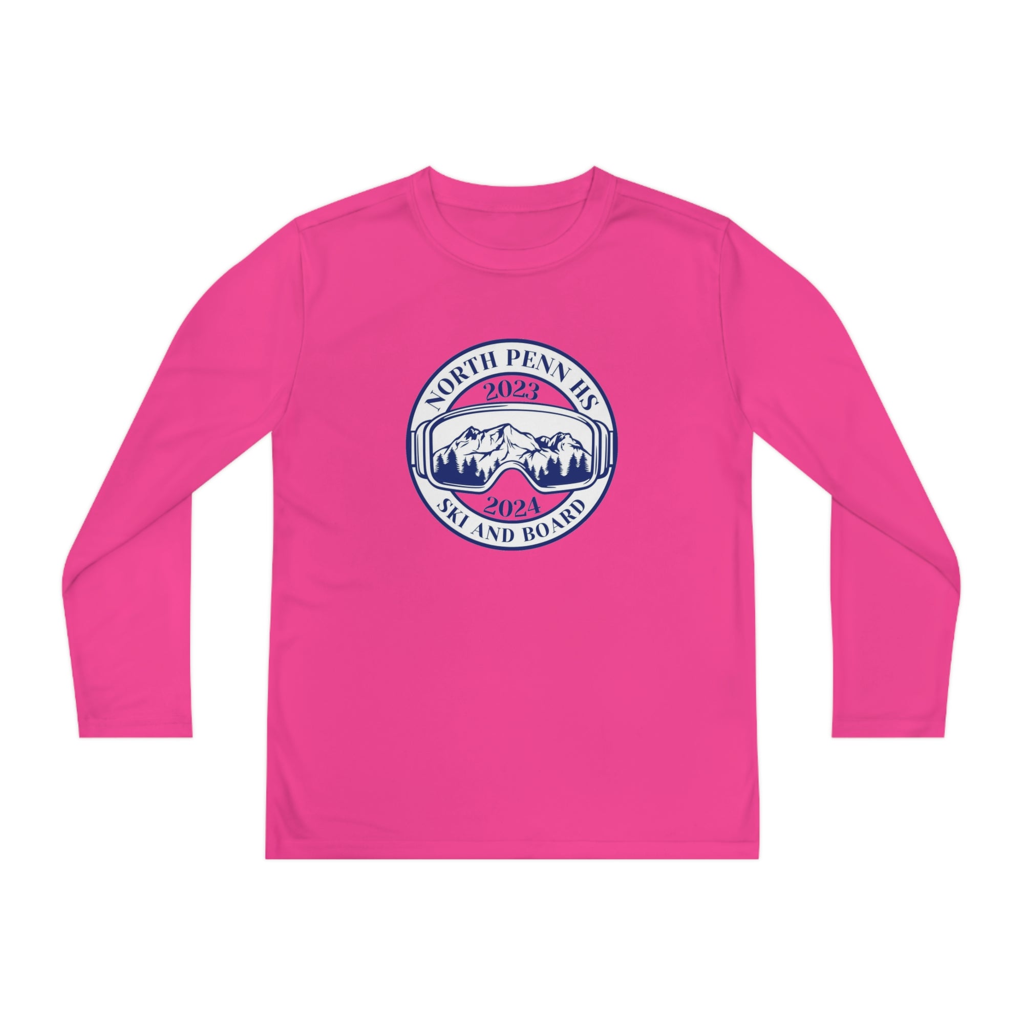 North Penn HS Ski &amp; Board youth Logo Long Sleeve Competitor Youth Tee