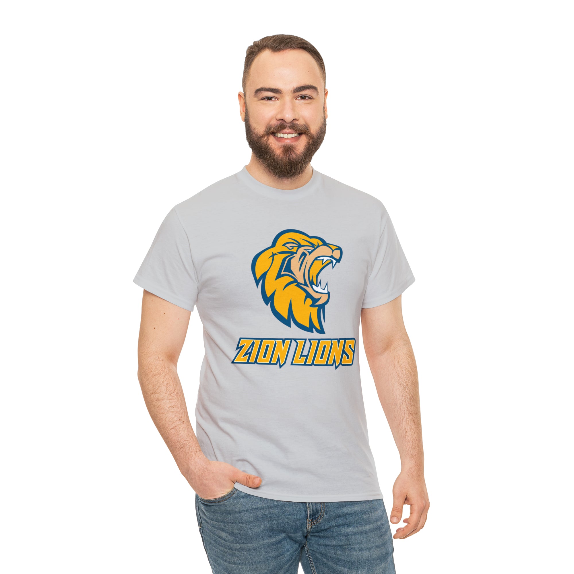 Zion Lions Unisex Heavy Cotton Tee