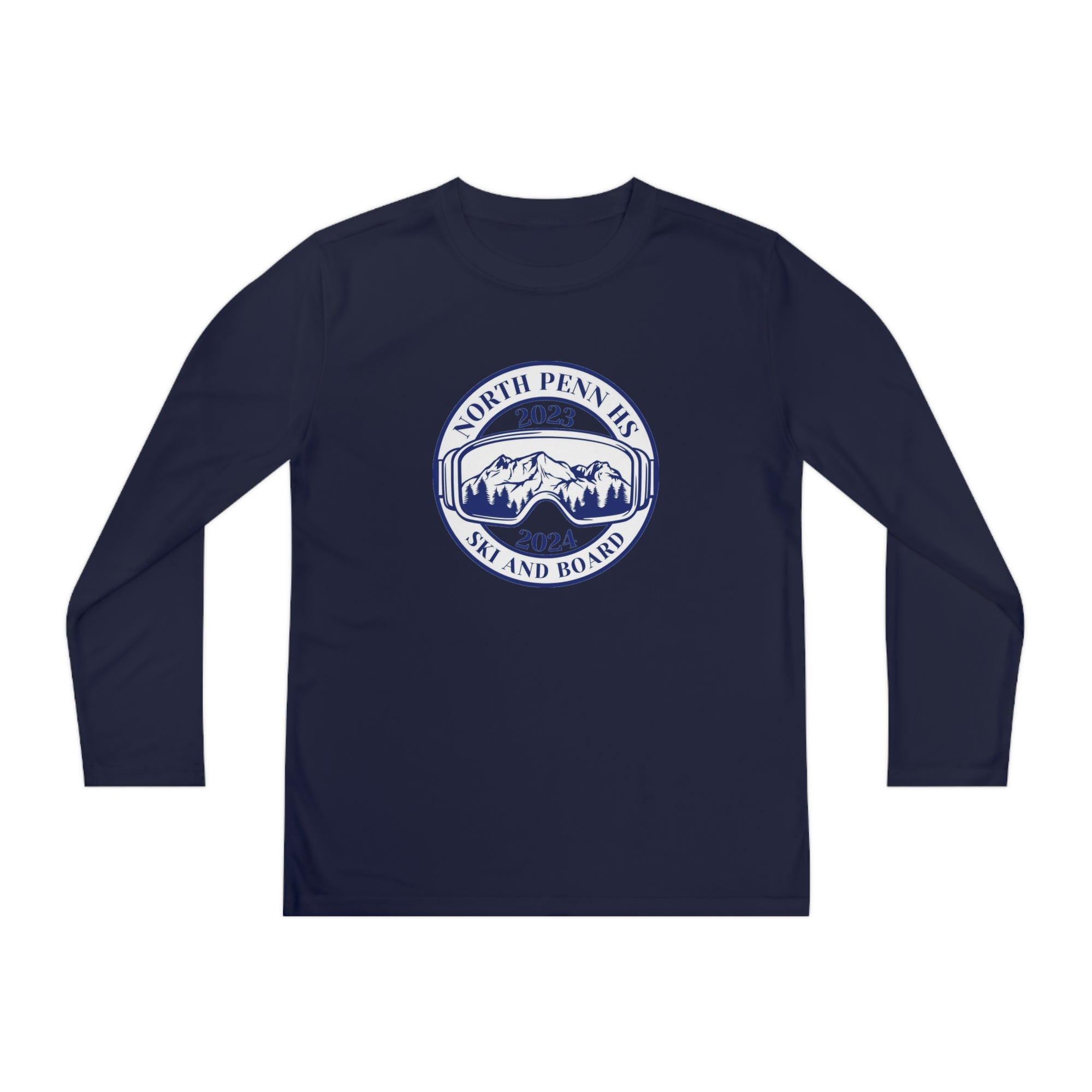 North Penn HS Ski &amp; Board youth Logo Long Sleeve Competitor Youth Tee