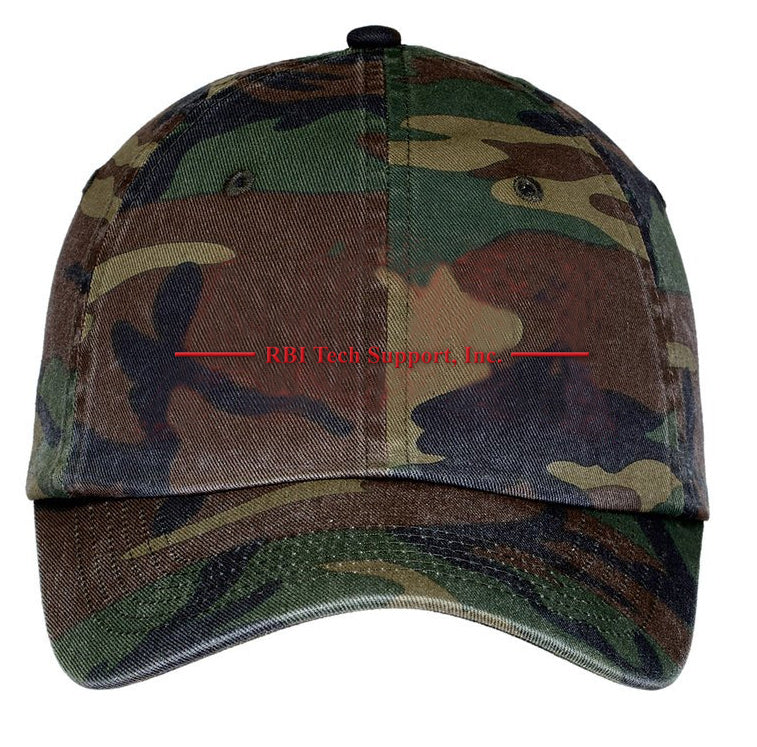 RBI Tech Support Camo Hat