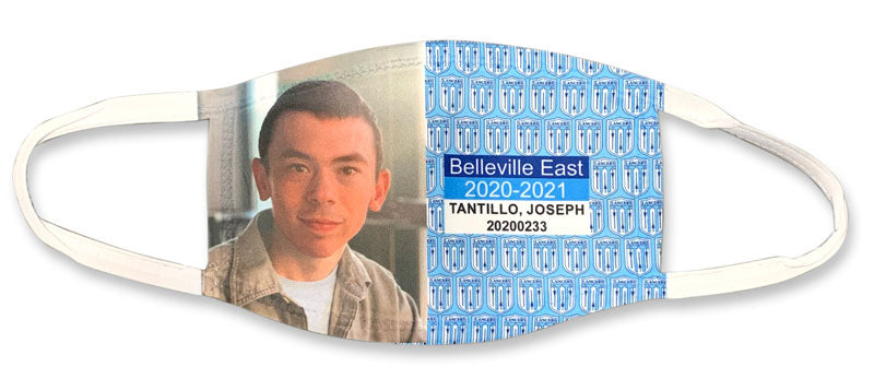 Full Image School ID Face Mask