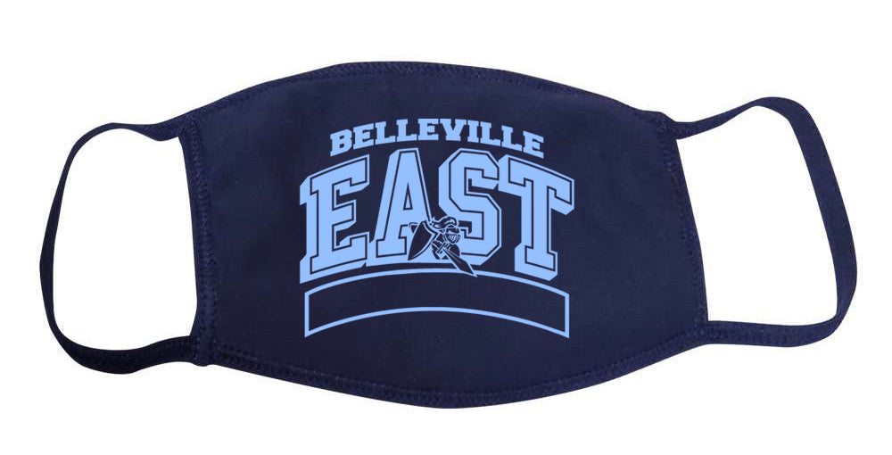 Belleville East Lancer Face Mask
