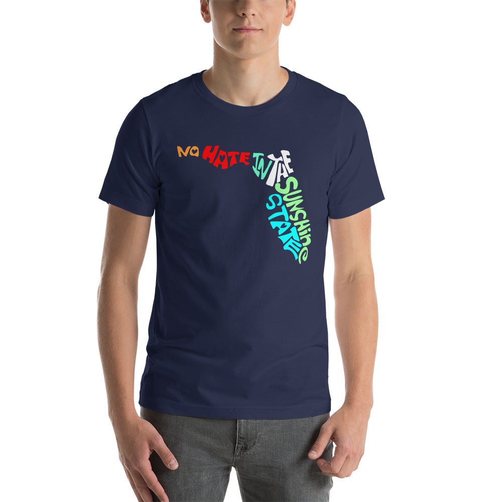 No Hate In The Sunshine State Short-Sleeve Unisex T-Shirt