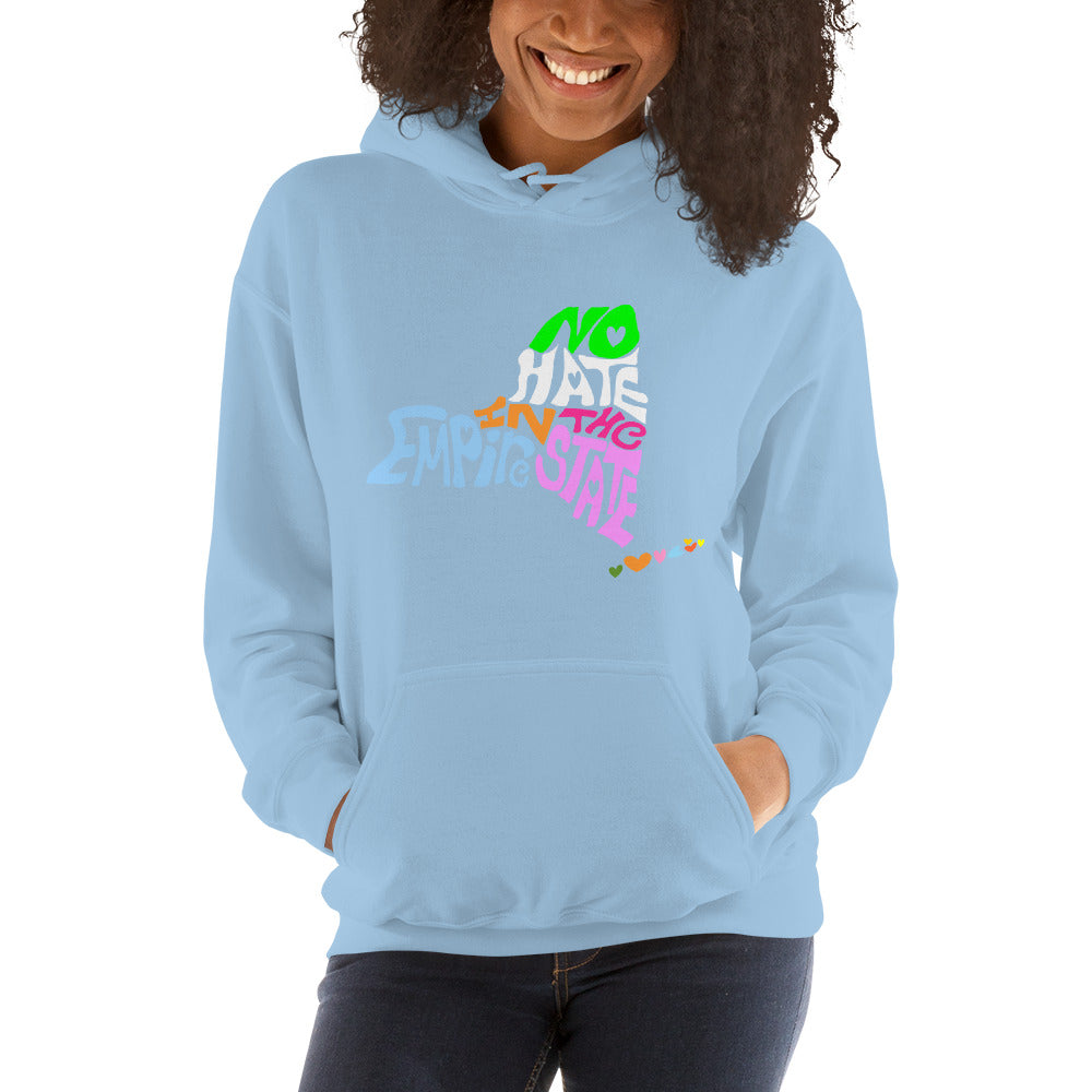 No Hate In The Empire State Unisex Hoodie