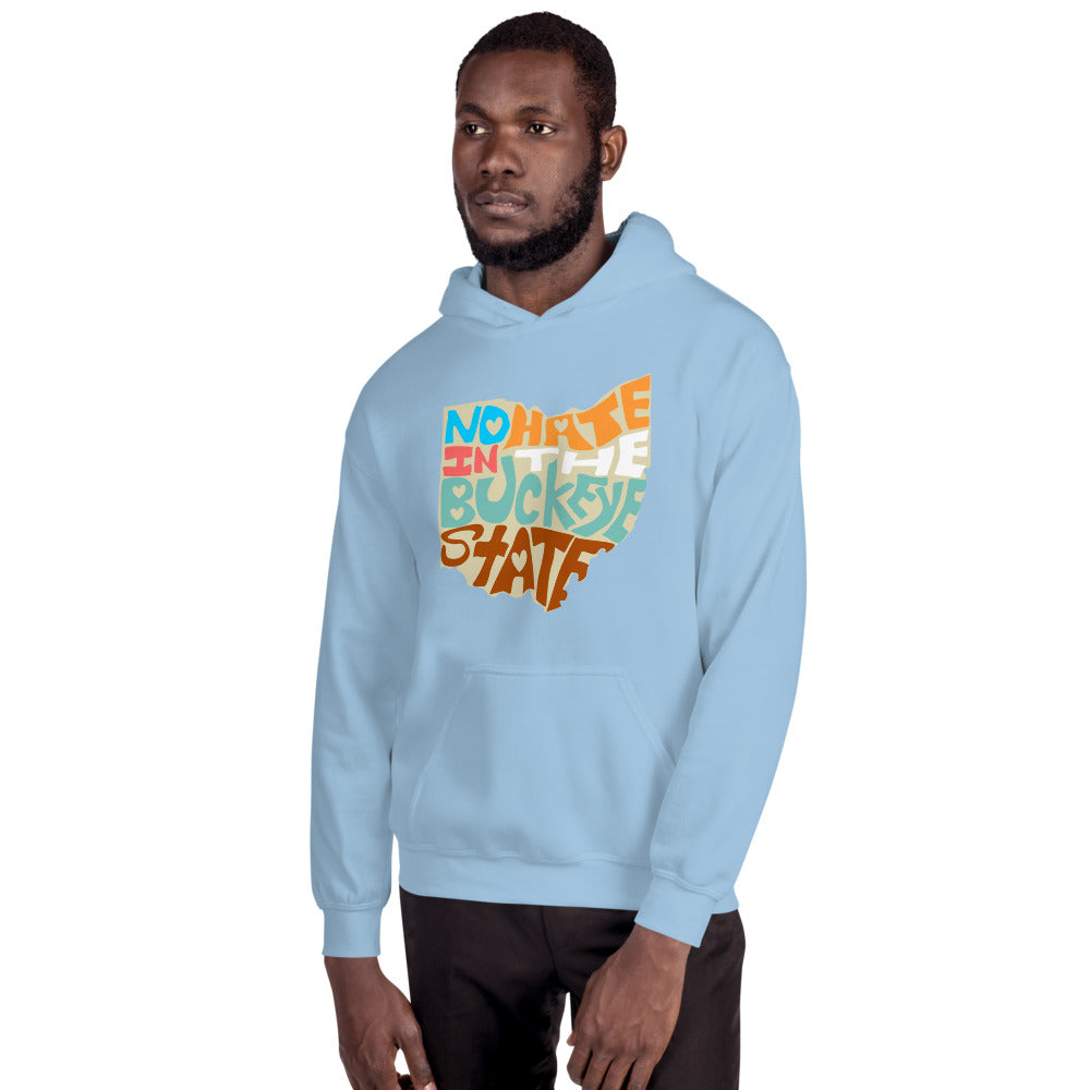 No Hate In The Buckeye State Unisex Hoodie