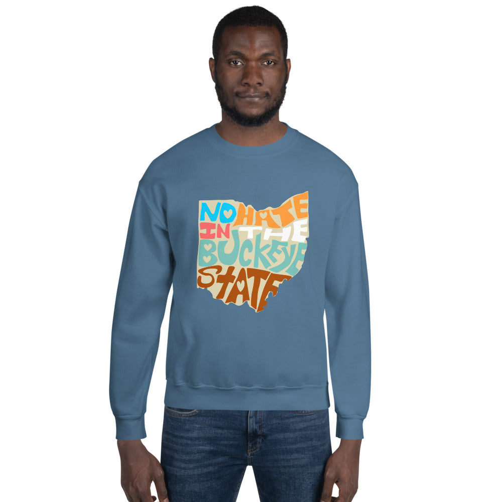 No Hate In The Buckeye State Unisex Sweatshirt
