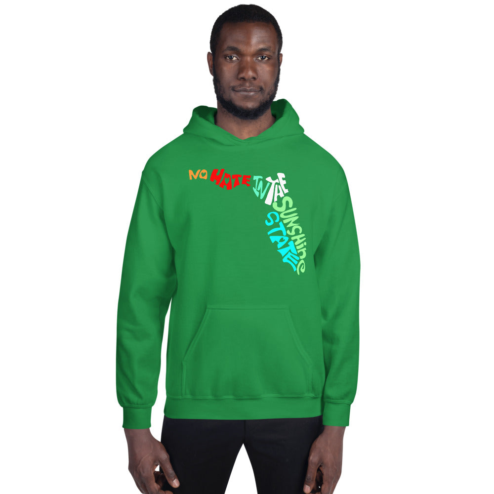 No Hate In The Sunshine State Unisex Hoodie