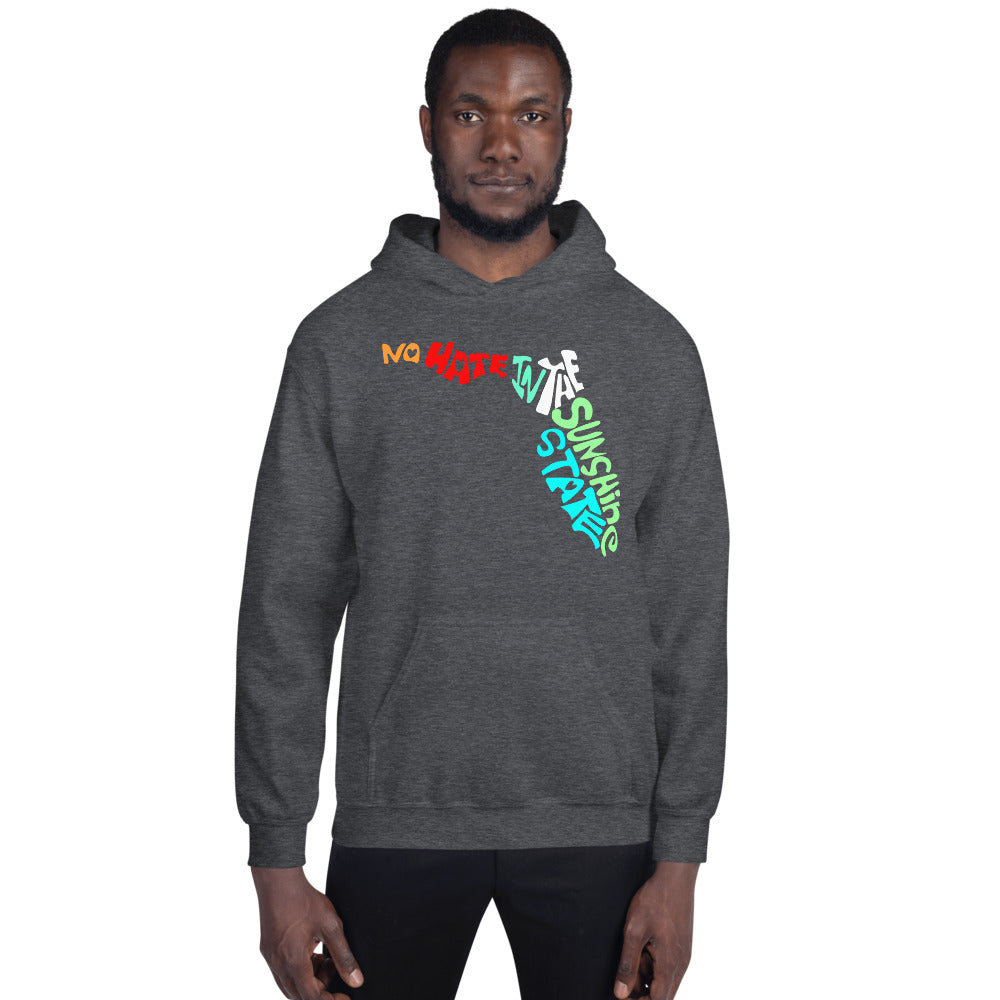 No Hate In The Sunshine State Unisex Hoodie