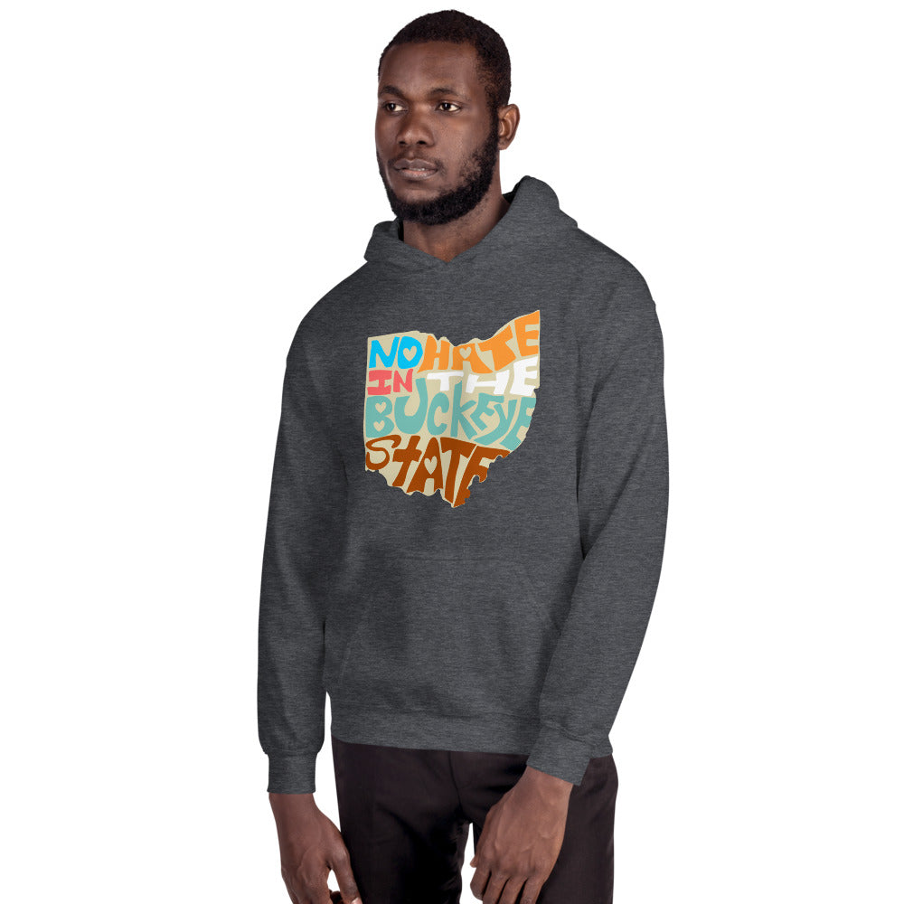 No Hate In The Buckeye State Unisex Hoodie