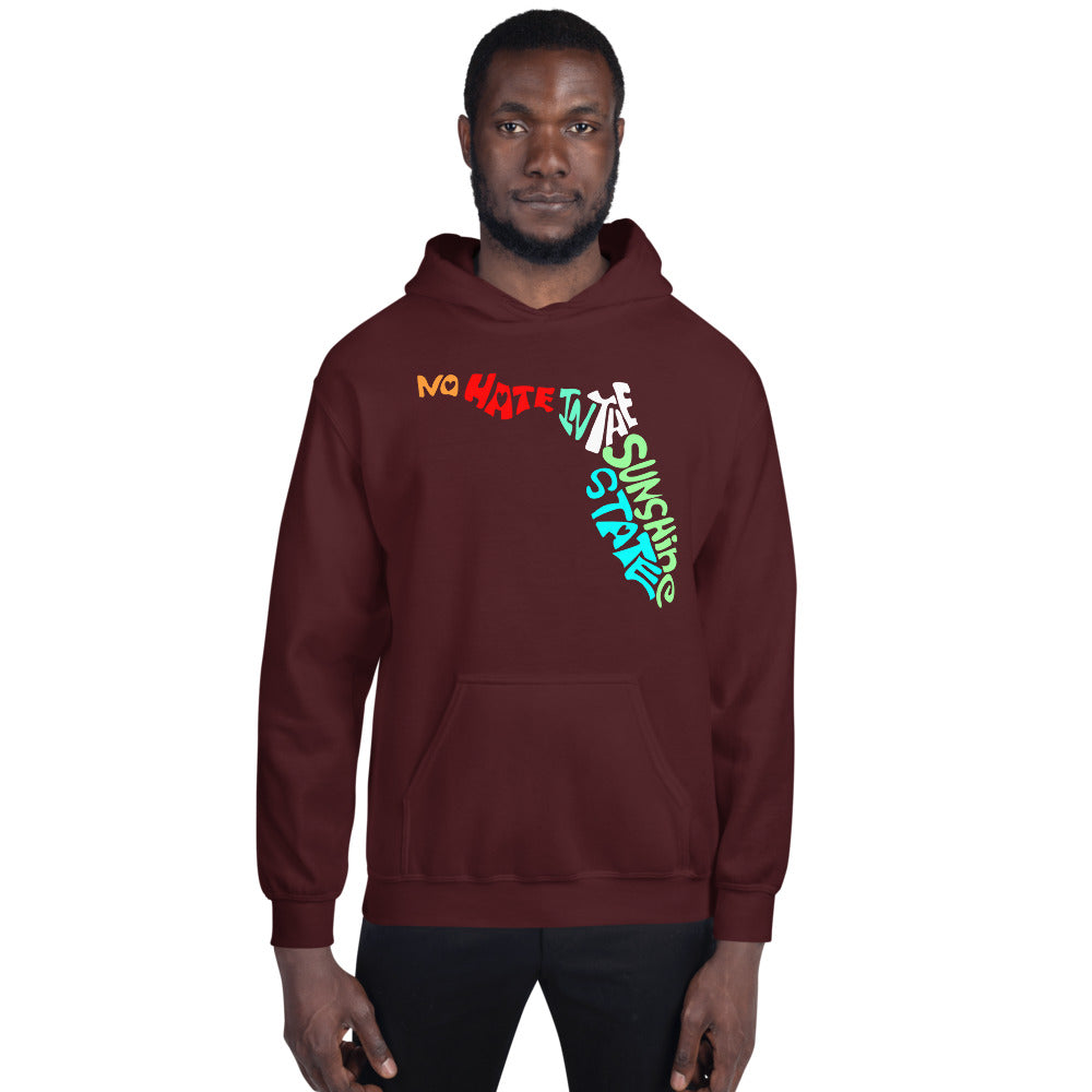 No Hate In The Sunshine State Unisex Hoodie