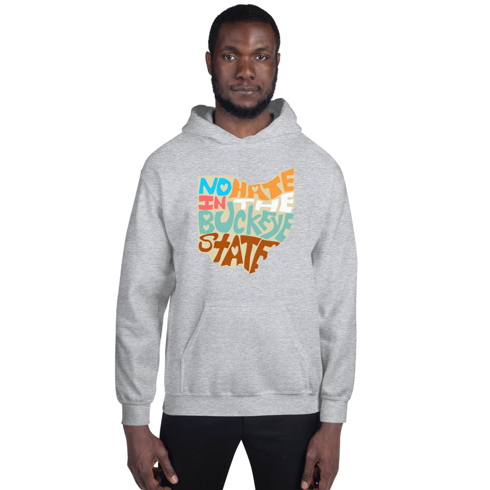 No Hate In The Buckeye State Unisex Hoodie