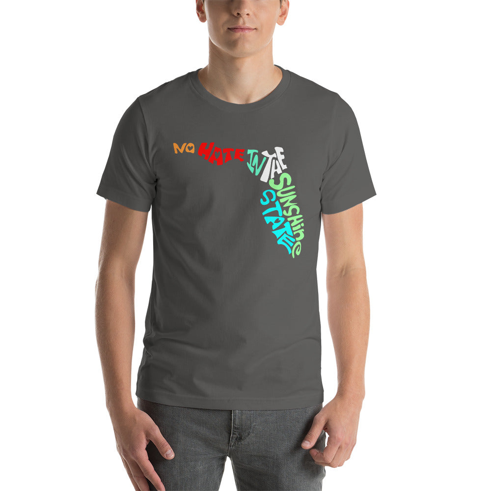 No Hate In The Sunshine State Short-Sleeve Unisex T-Shirt