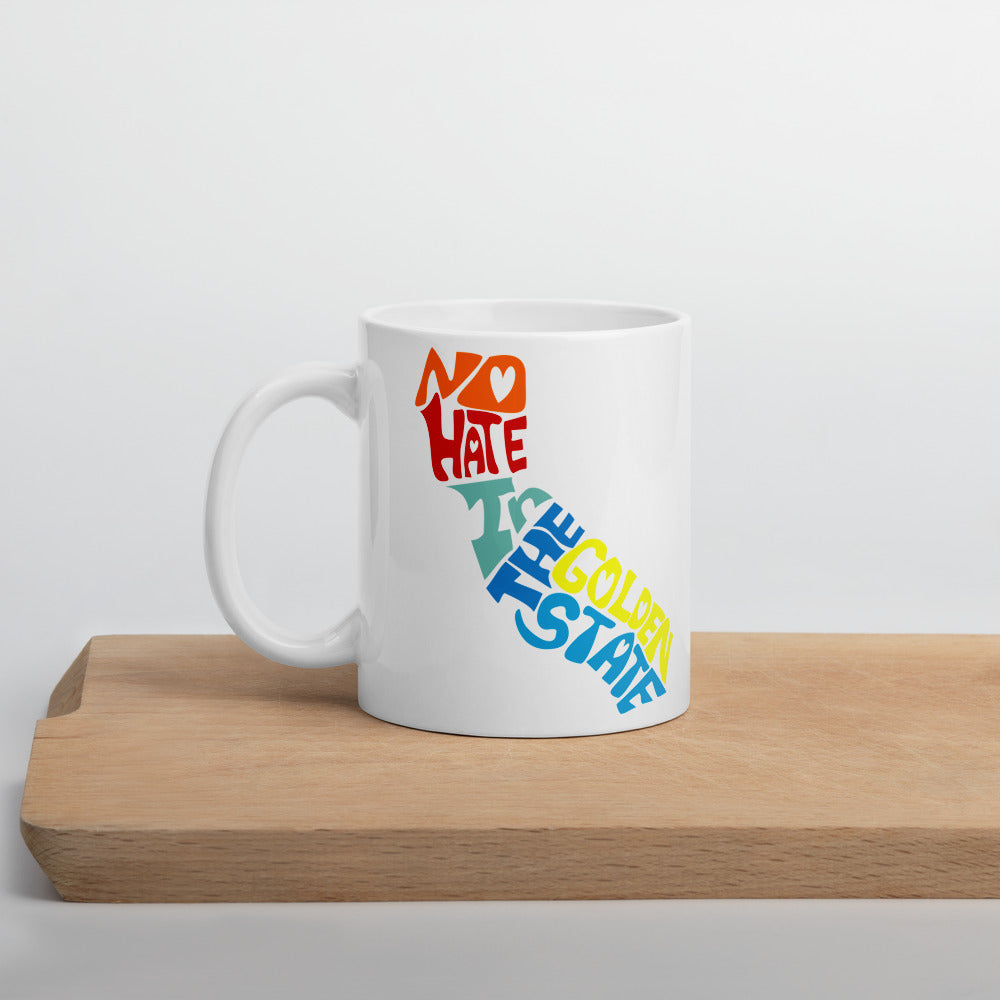No Hate In The Golden State Mug