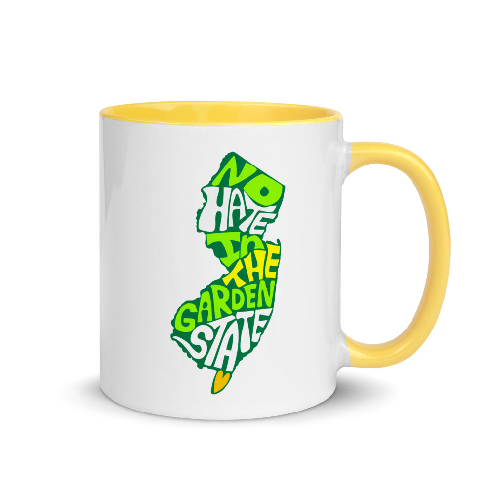 No Hate In The Garden State Mug with Color Inside