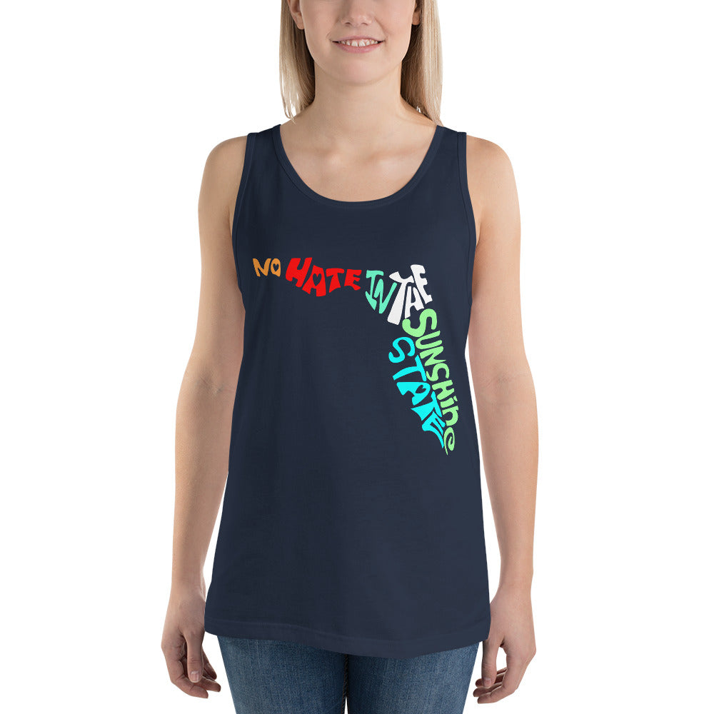 No Hate In The Sunshine State Unisex Tank Top