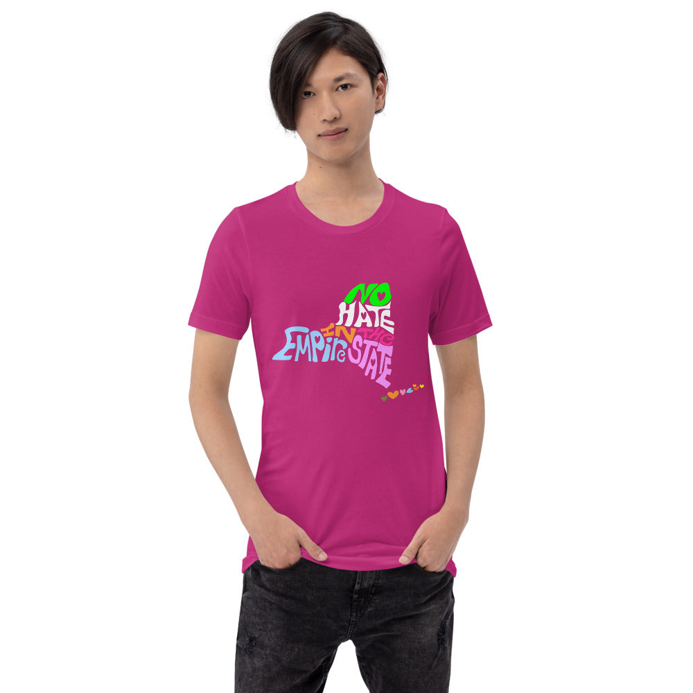 No Hate In The Empire State Short-Sleeve Unisex T-Shirt
