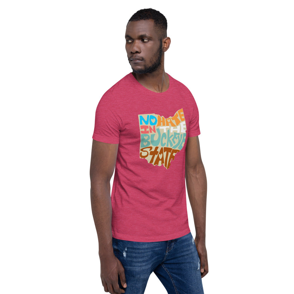 No Hate In The Buckeye State Short-Sleeve Unisex T-Shirt