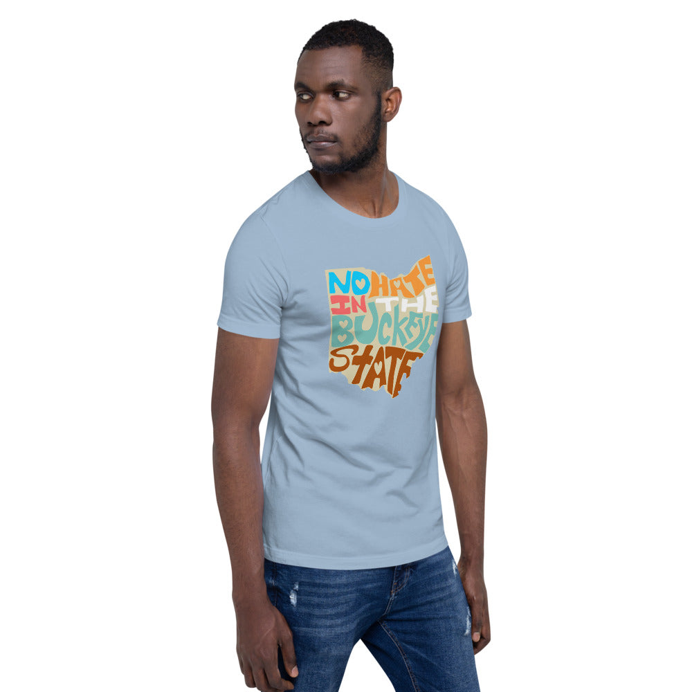 No Hate In The Buckeye State Short-Sleeve Unisex T-Shirt