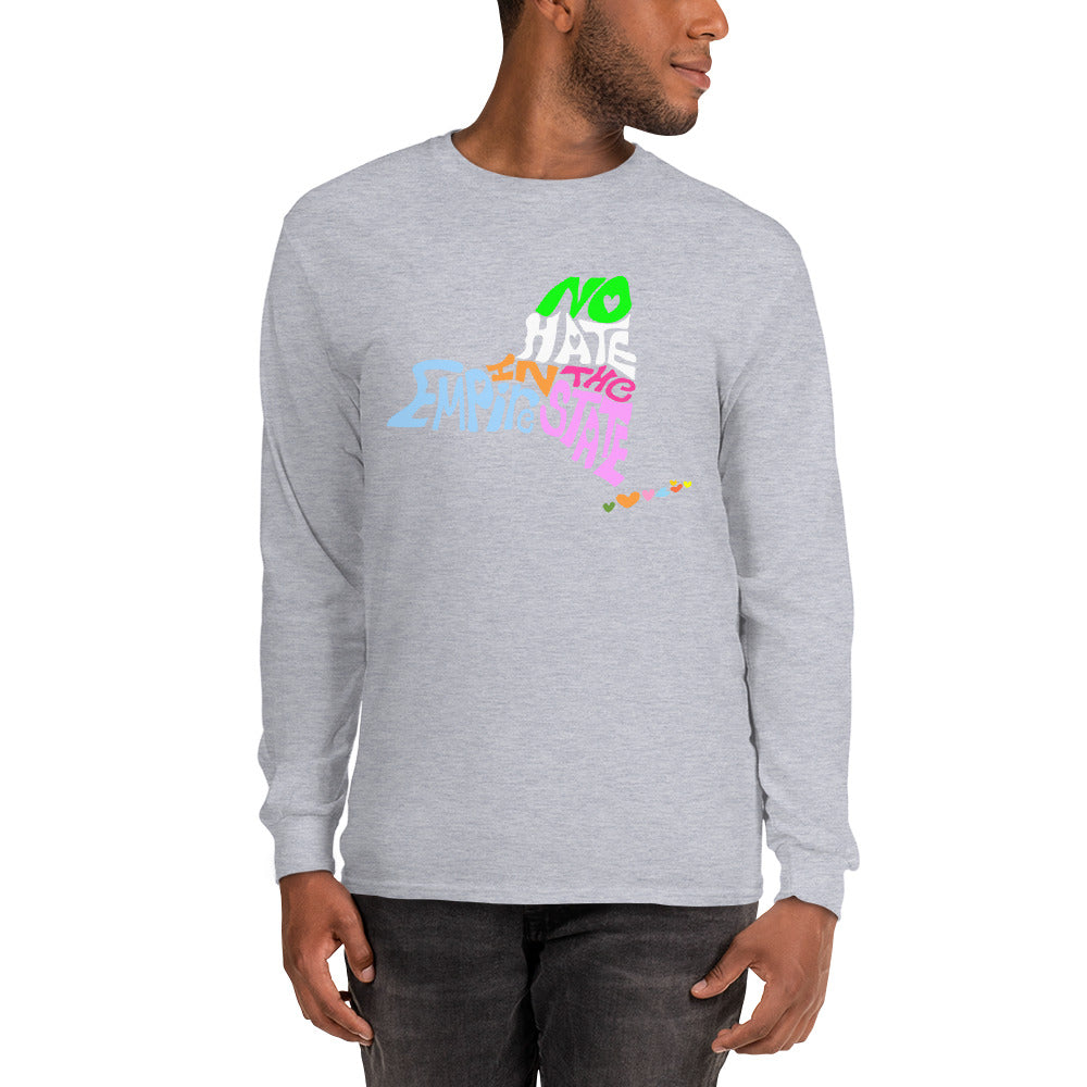No Hate In The Empire State Men’s Long Sleeve Shirt