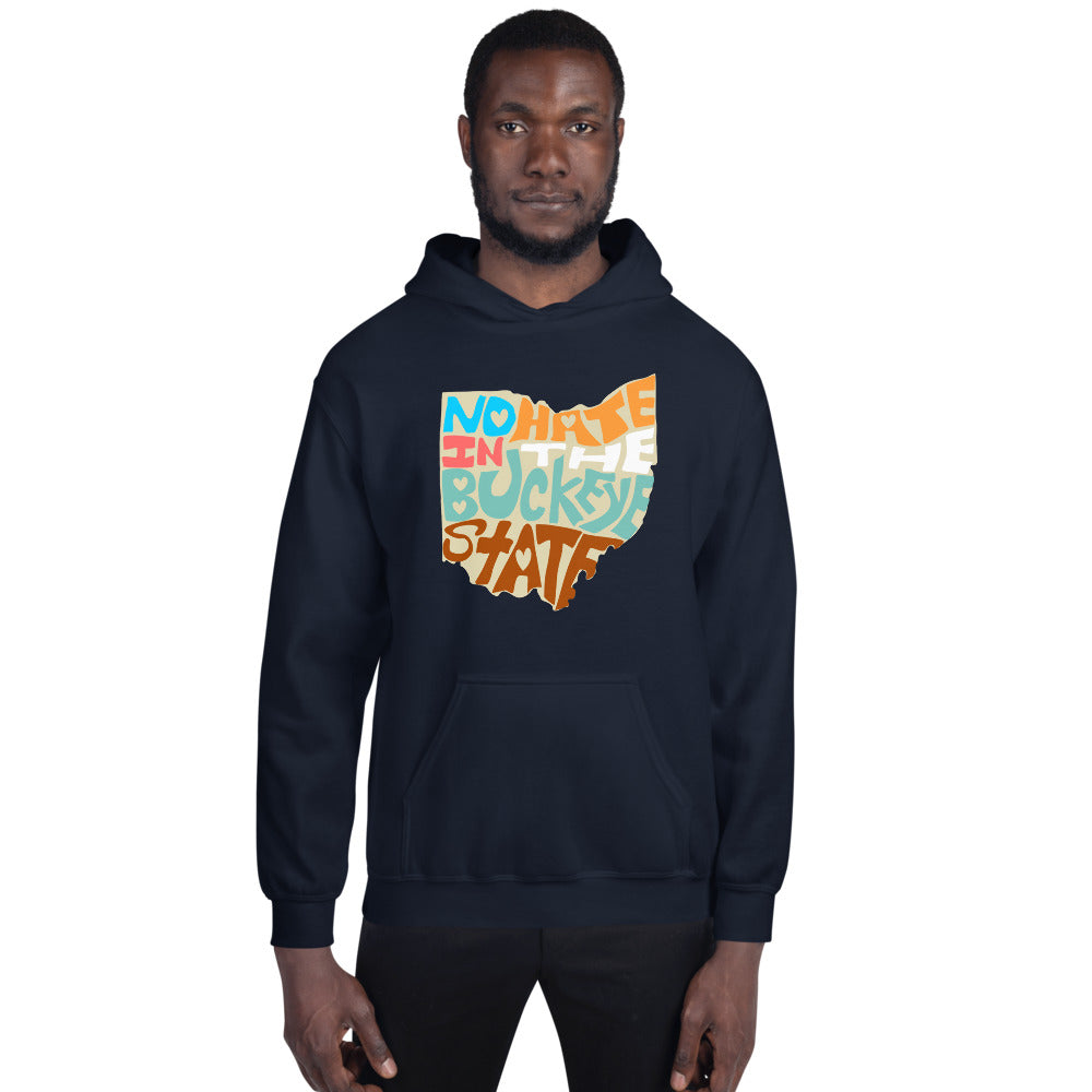 No Hate In The Buckeye State Unisex Hoodie