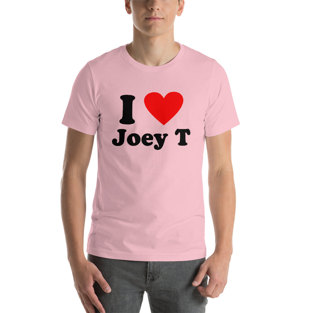 I Love Joey T Short-Sleeve Unisex T-Shirt