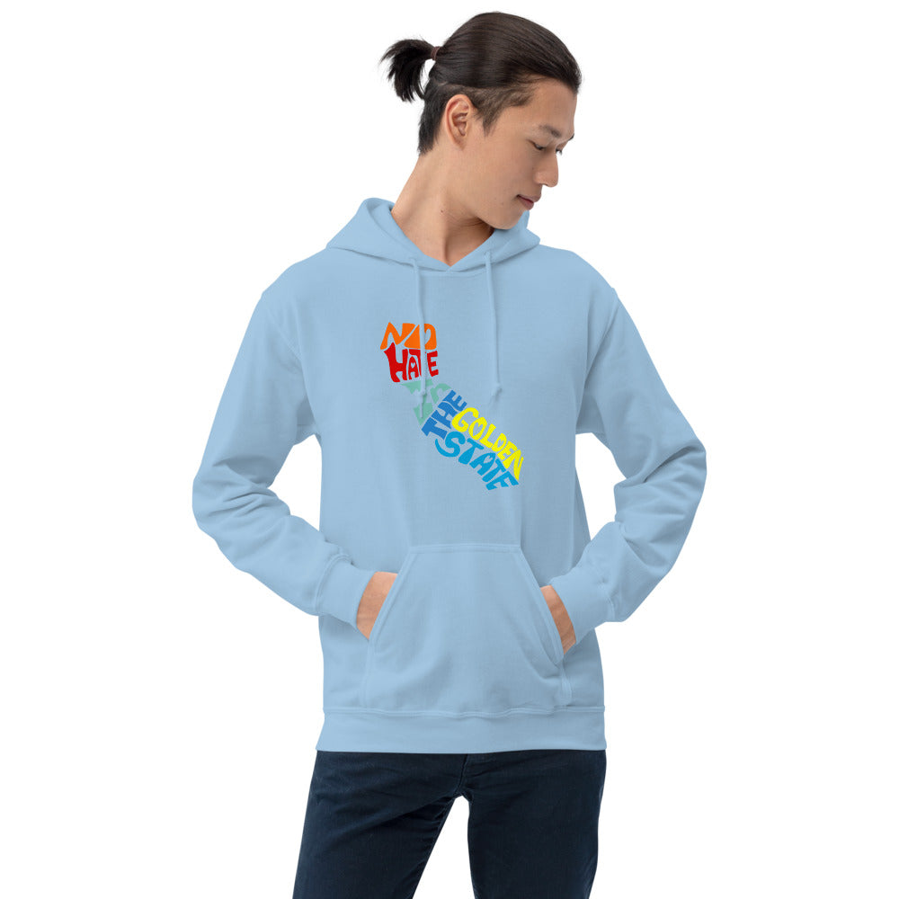 No Hate In The Golden State Unisex Hoodie